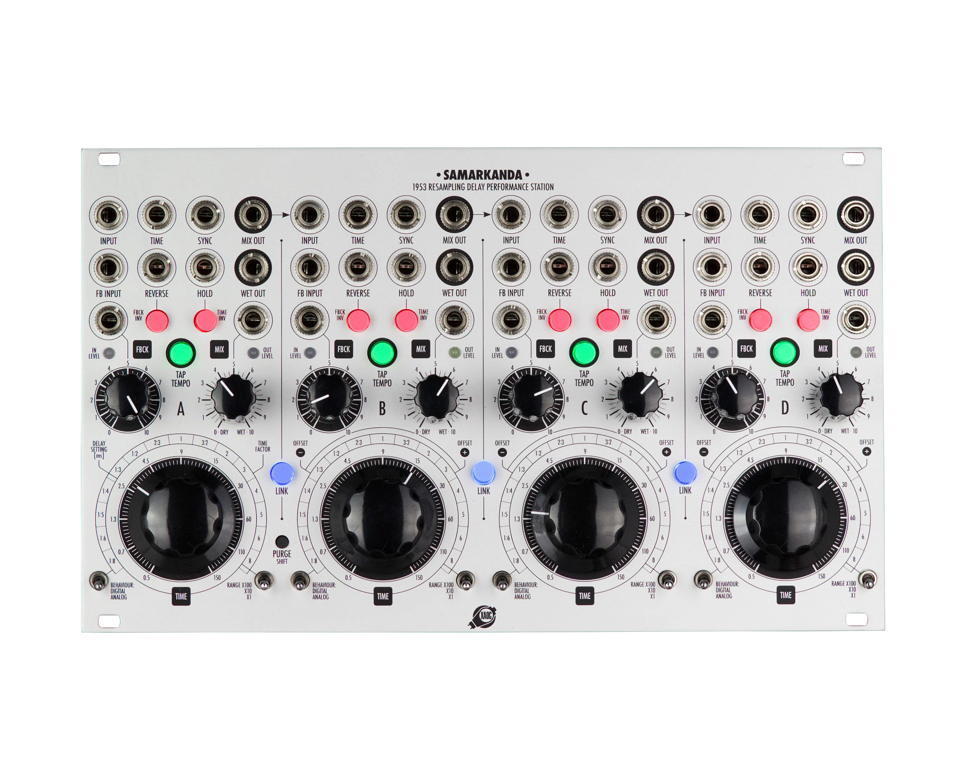 XAOC Devices Samarkanda Resampling Delay Performance Station