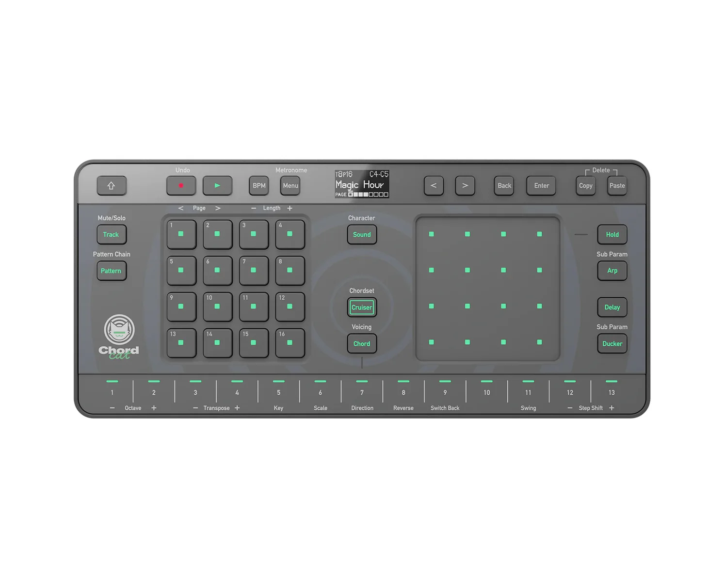 AlphaTheta Chordcat 8-Track Groovebox