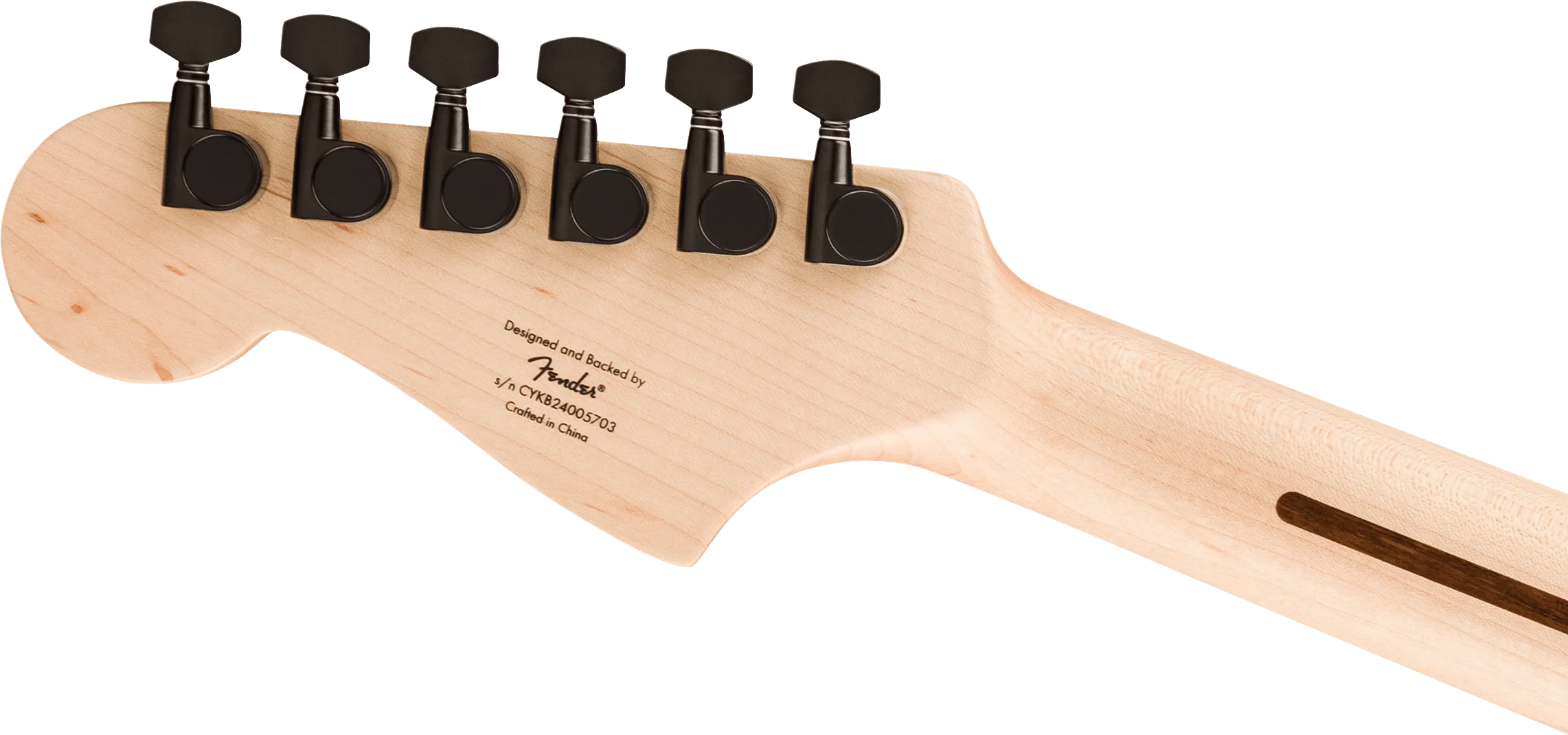 Fender Squier Fender Squier FSR Affinity Series Jazzmaster - Metallic Black w/Matching Headstock - Image 3