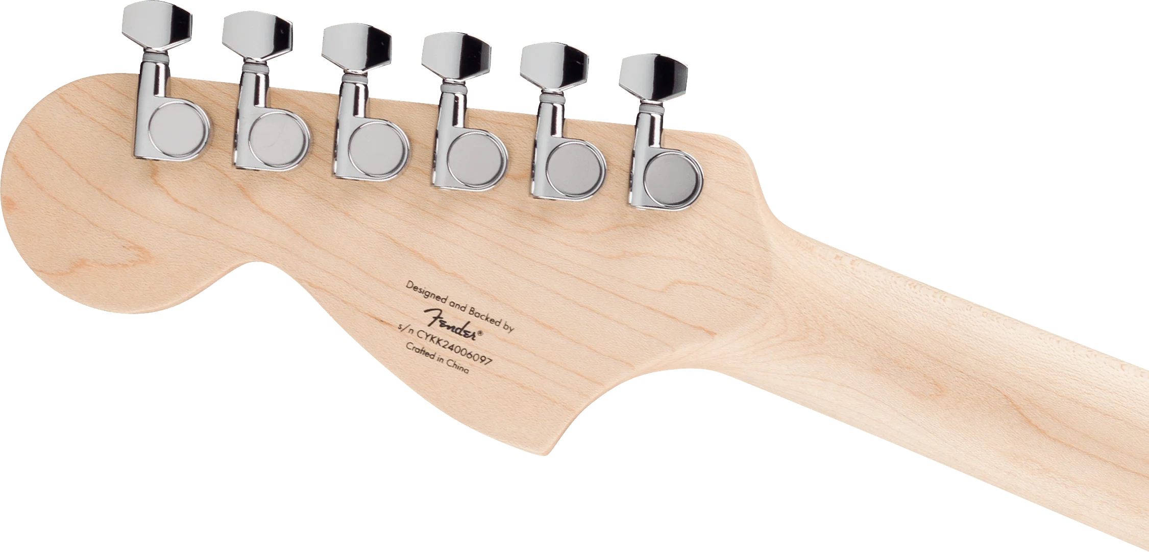 Fender Squier FSR Affinity Series Jaguar Laurel Fingerboard White Pickguard Ice Blue Metallic - Image 3