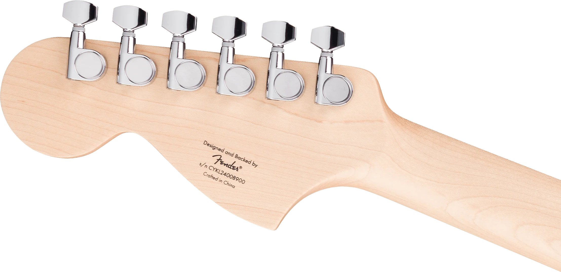 Fender Squier FSR Affinity Series Jaguar Laurel Fingerboard White Pickguard Matching Headstock Shell Pink - Image 3