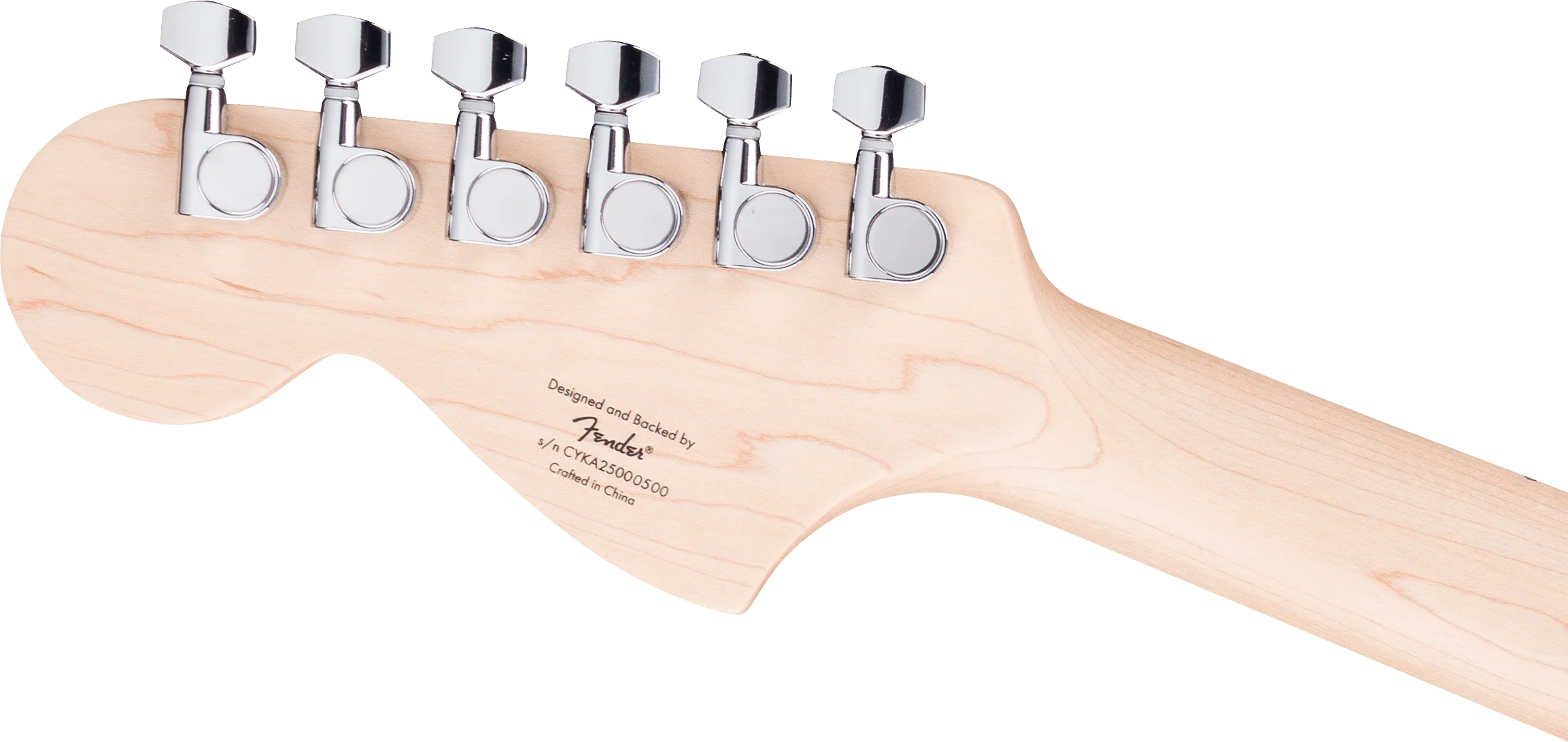 Fender Squier FSR Affinity Series Jaguar Maple Fingerboard White Pickguard Matching Headstock Daphne Blue - Image 3