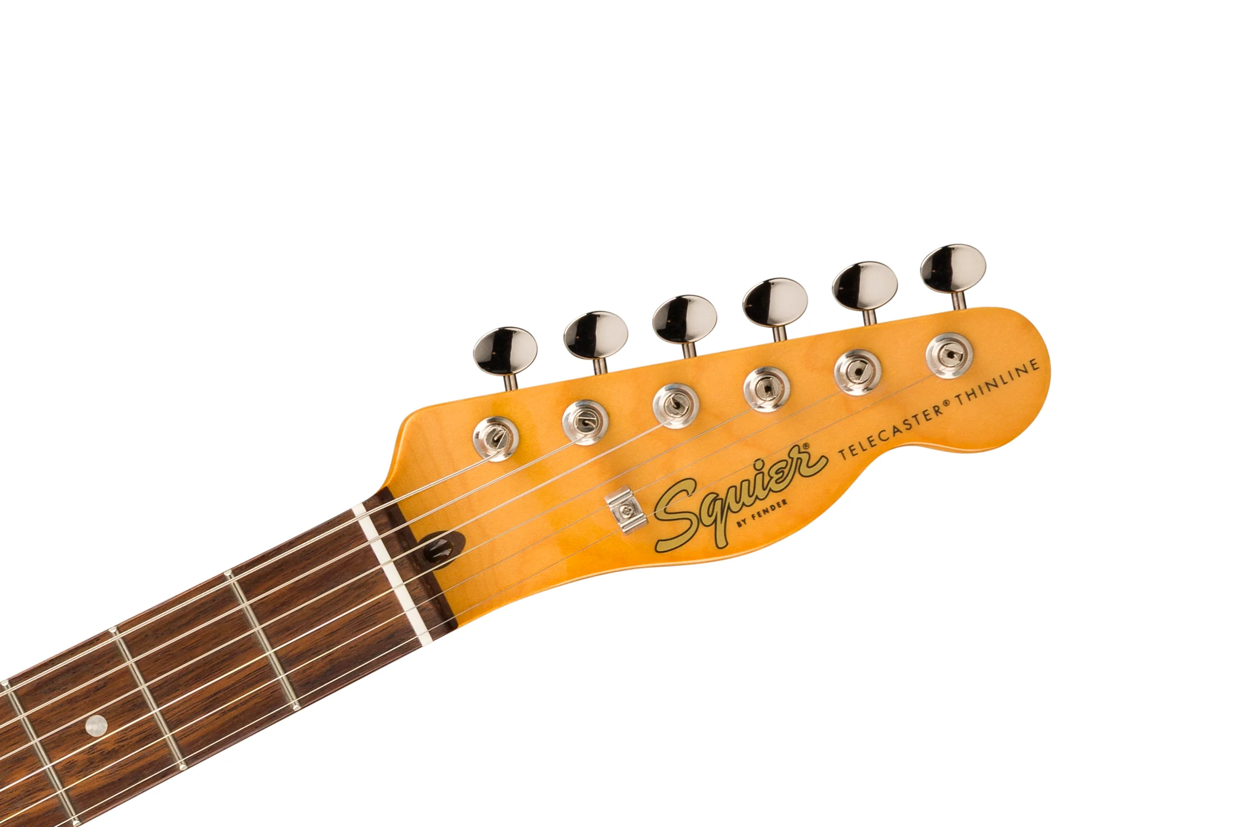 Fender Squier FSR Classic Vibe '60s Telecaster Thinline - Antique Olive - Image 4