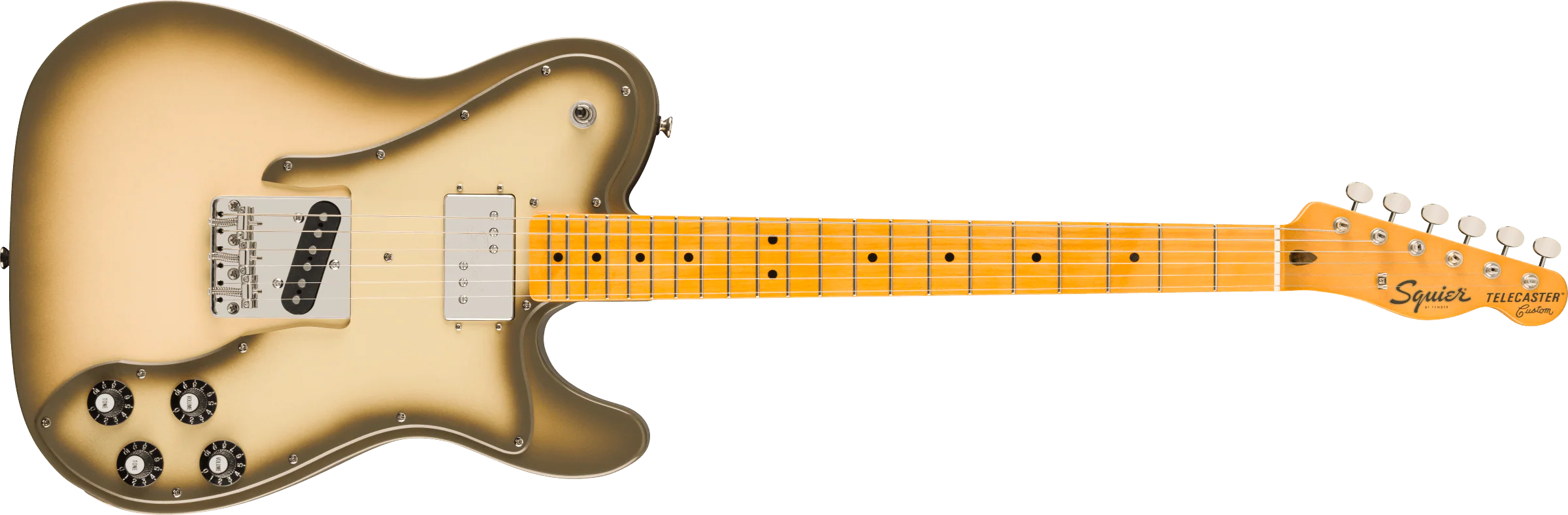 Fender Squier FSR Classic Vibe 70s Custom Telecaster Maple Fingerboard Antigua - Image 4