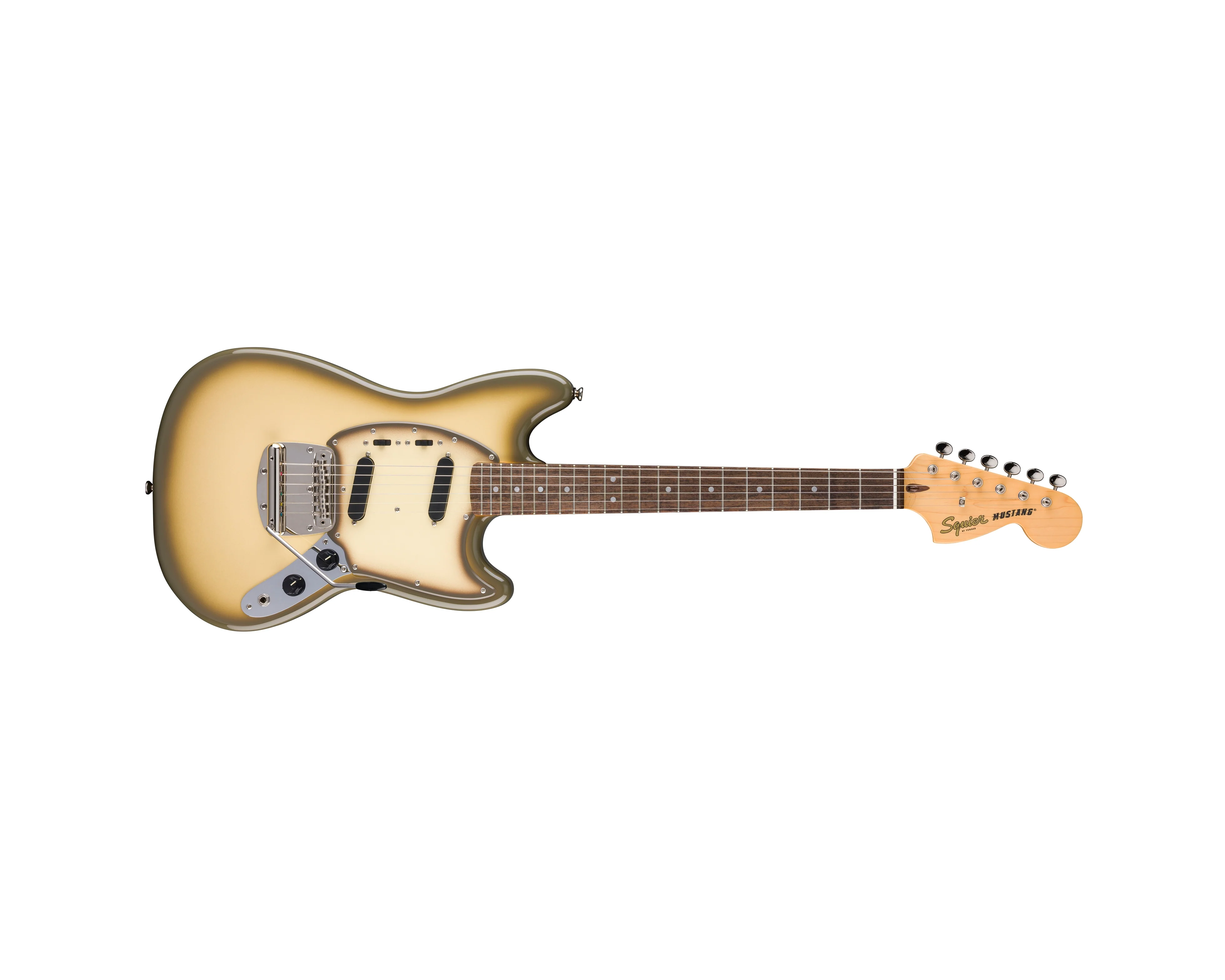 Fender Squier FSR Classic Vibe '60s Mustang Laurel Fingerboard - Antigua - Image 2