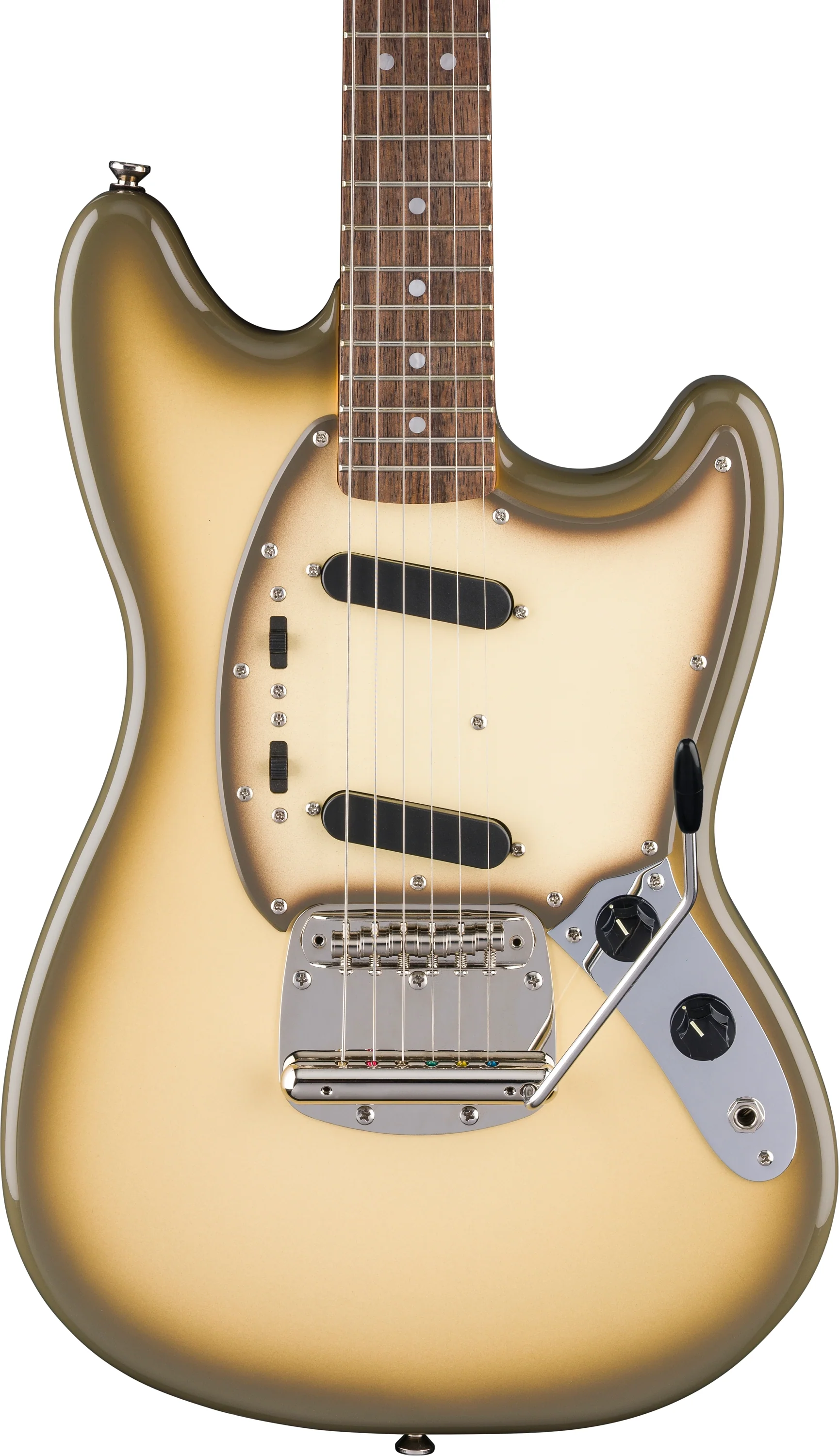 Fender Squier FSR Classic Vibe '60s Mustang Laurel Fingerboard - Antigua - Image 6