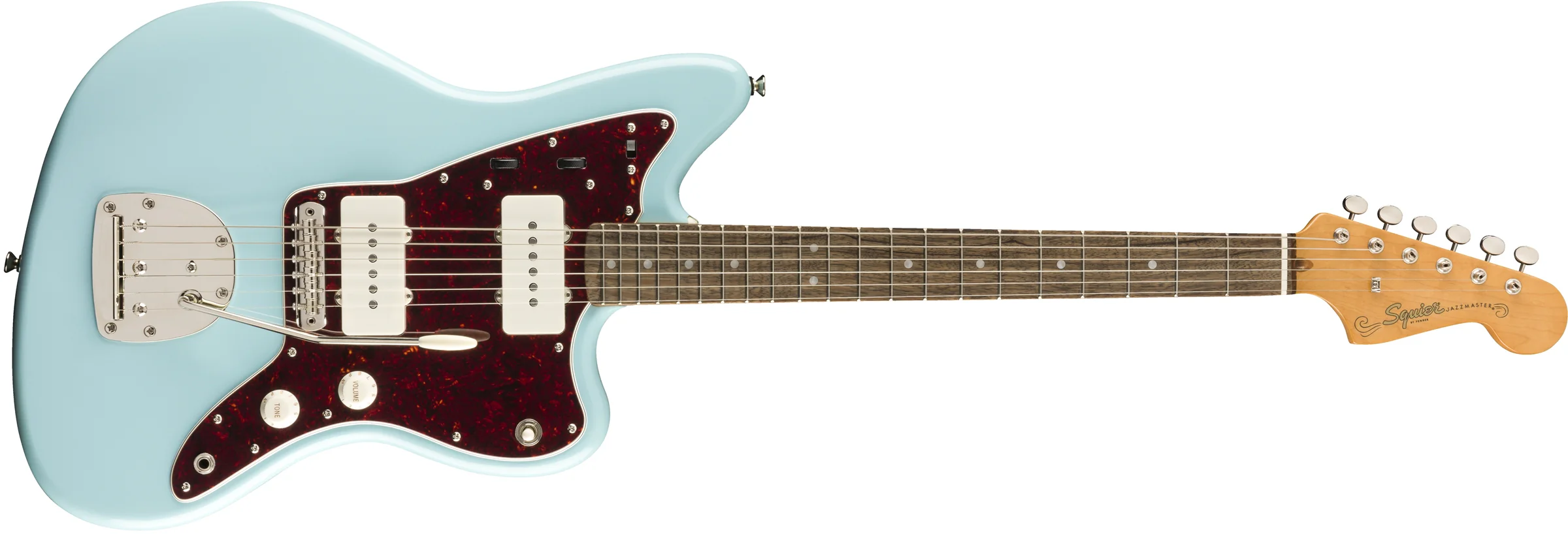 Fender Squier FSR Classic Vibe '60s Jazzmaster Laurel Fingerboard Daphne Blue - Image 2