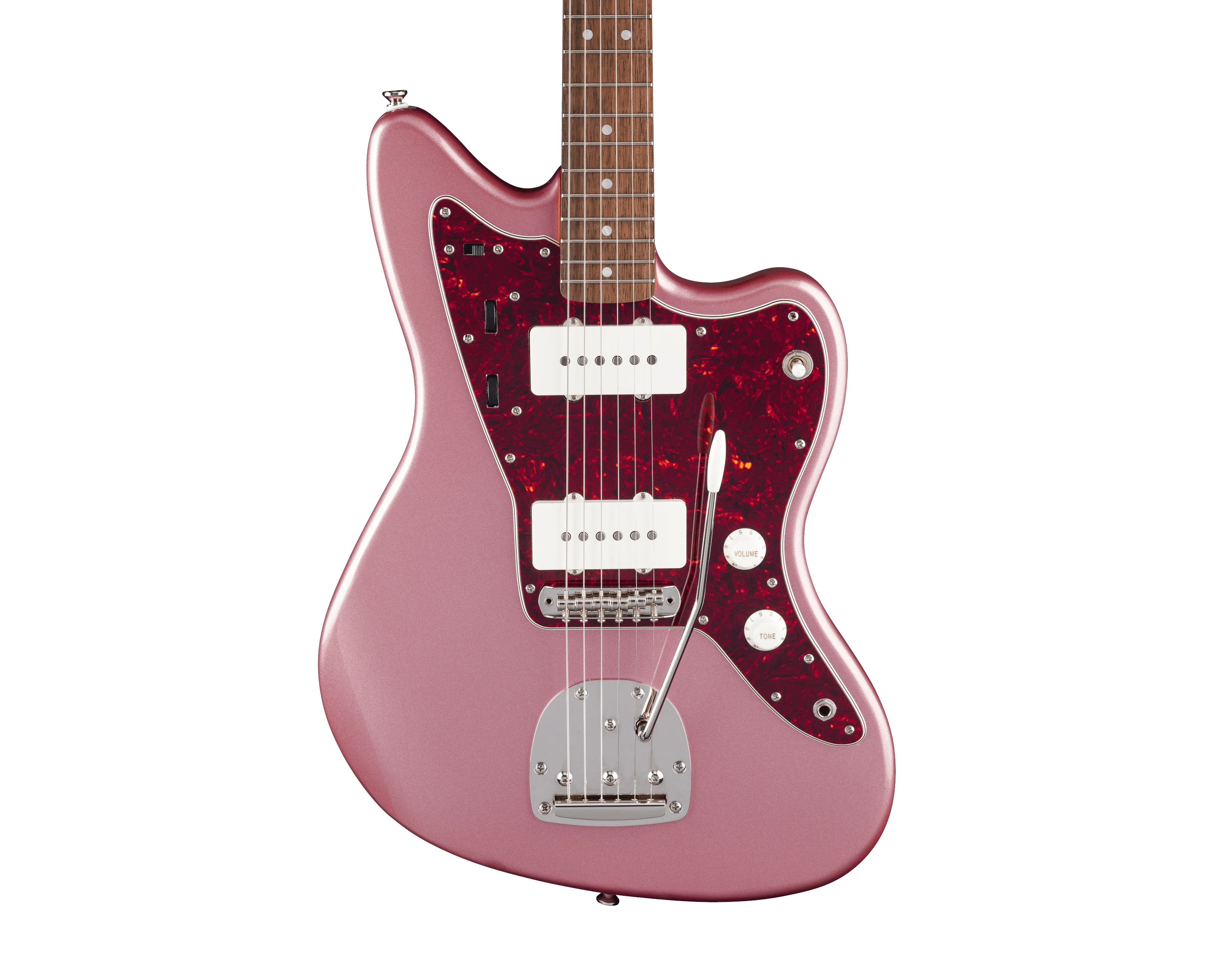 Fender Squier FSR Classic Vibe '60s Jazzmaster Laurel Fingerboard Tortoiseshell Pickguard Matching Headstock Burgundy Mist Metallic