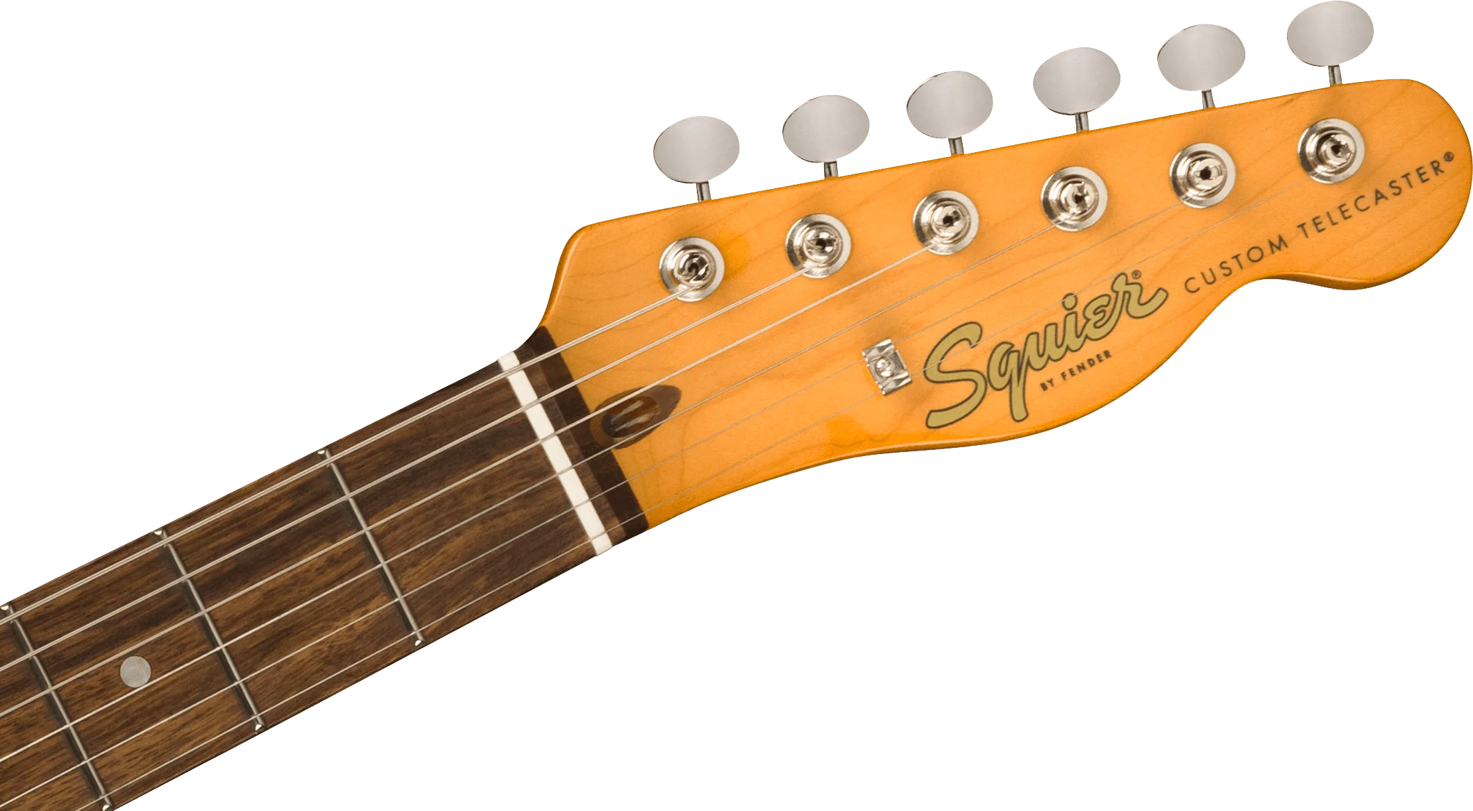 Fender Squier FSR Classic Vibe '60s Custom Telecaster Laurel Fingerboard Shell Pink - Image 2