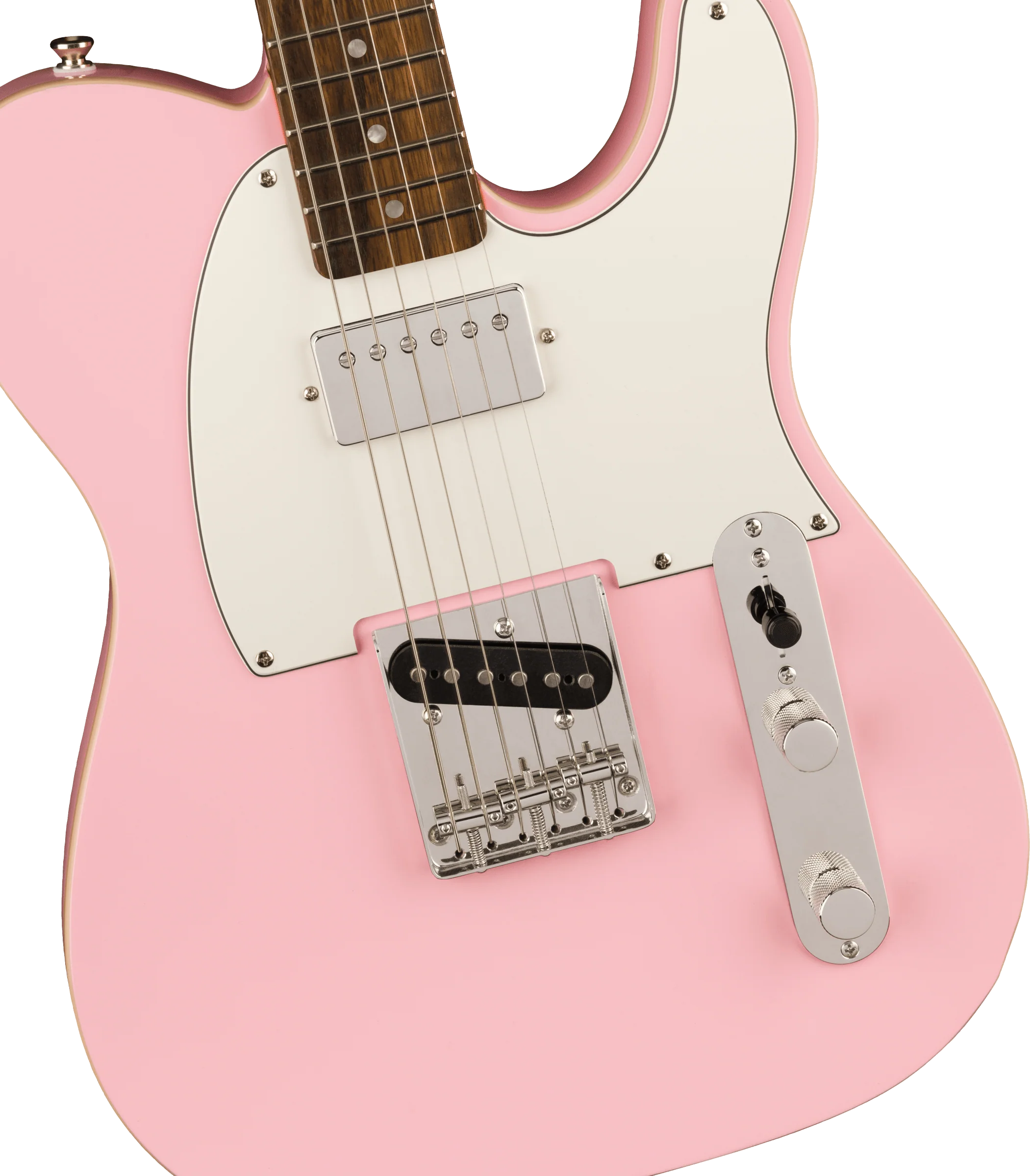 Fender Squier FSR Classic Vibe '60s Custom Telecaster Laurel Fingerboard Shell Pink - Image 6
