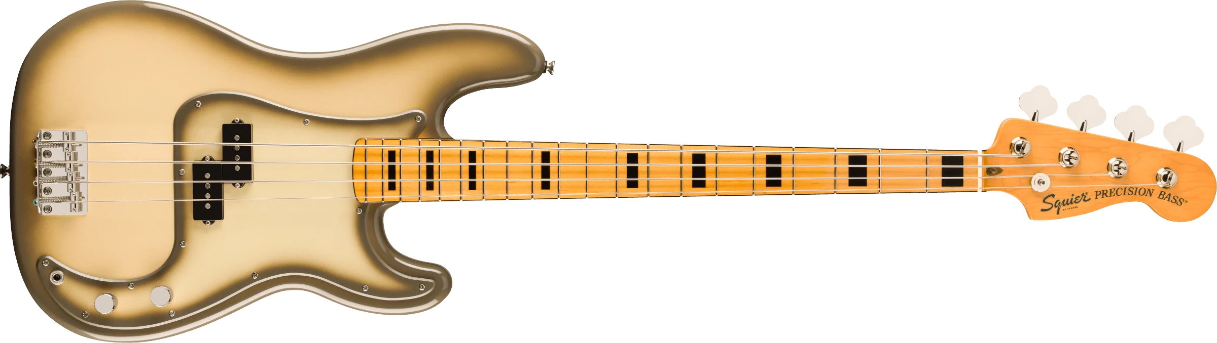 Fender Squier FSR Classic Vibe 70s Precision Bass Maple Fingerboard Antigua - Image 4