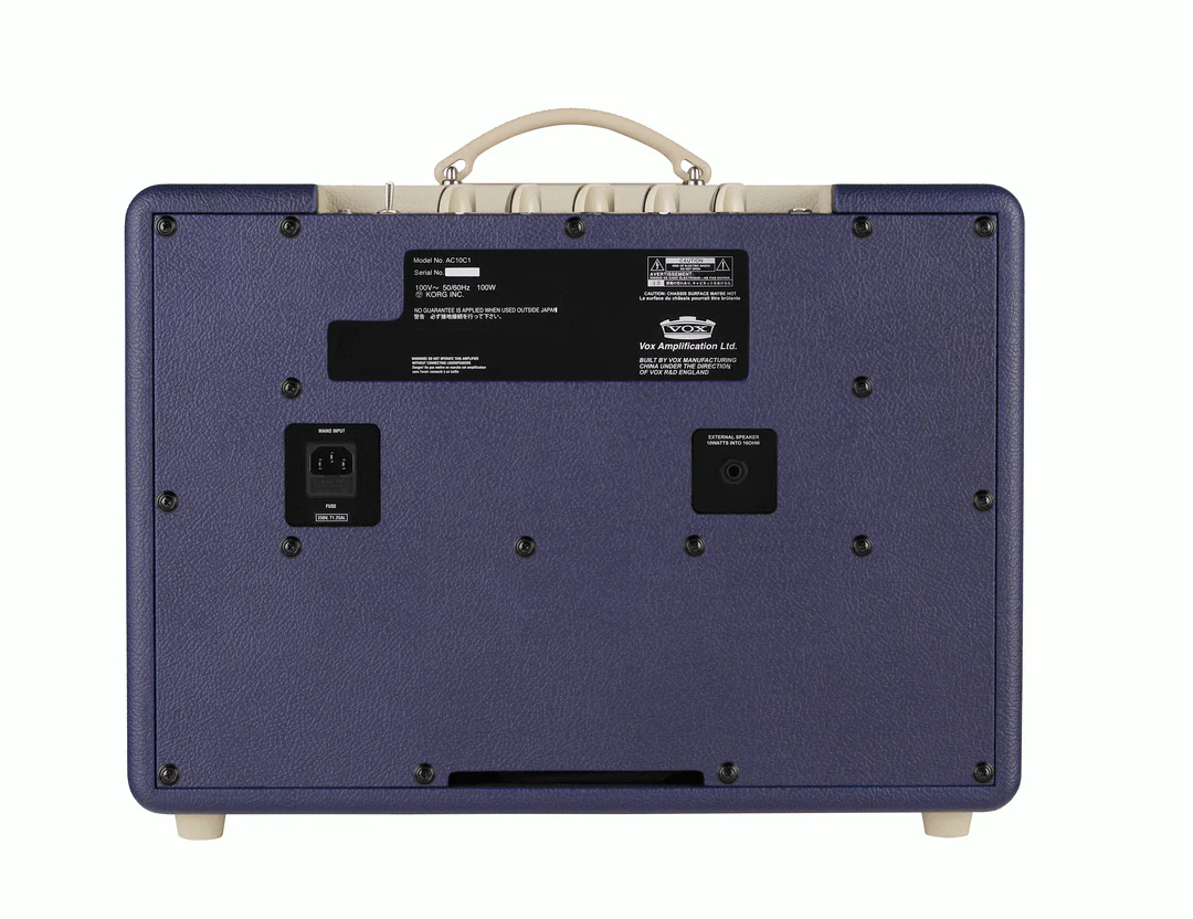 VOX AC10-TTBC 10 Watt Combo - Two Tone Blue & Cream - Image 2