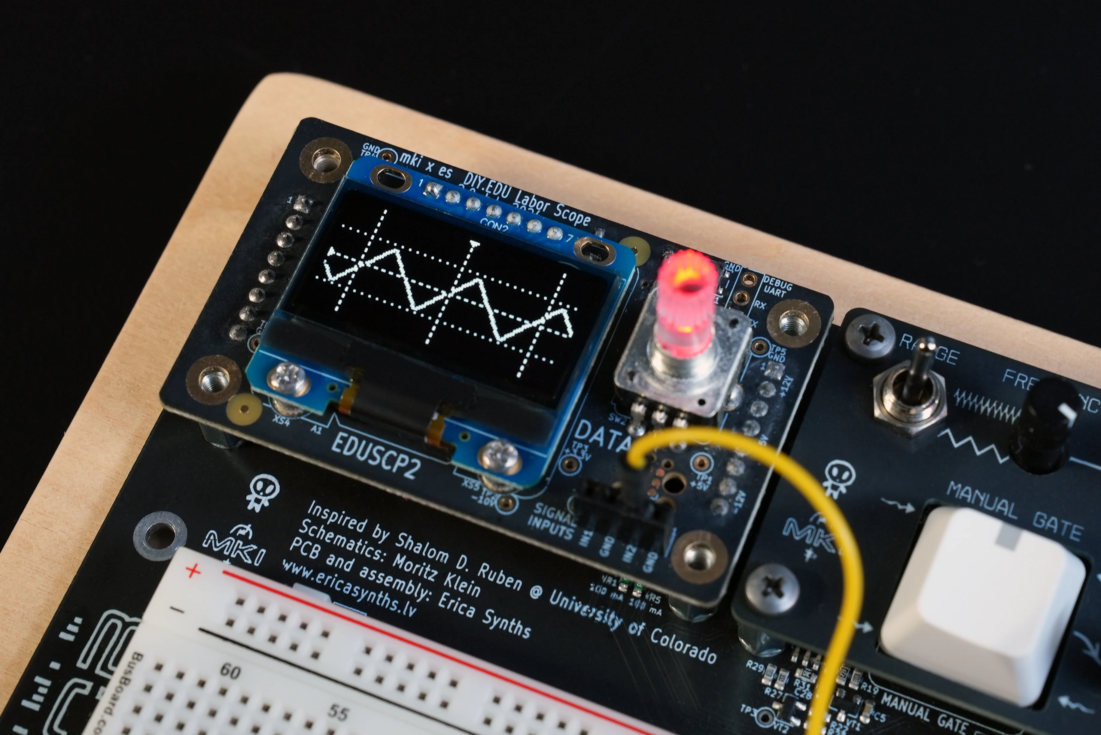 Erica Synths mki x es.EDU EDU DIY Labor Scope - Image 2