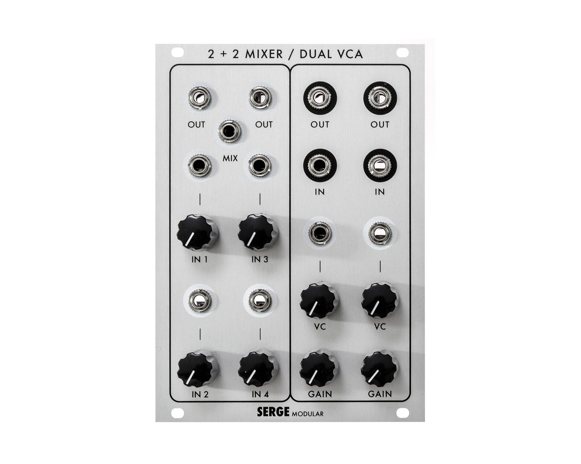 Serge Modular 2+2 Mixer Dual VCA
