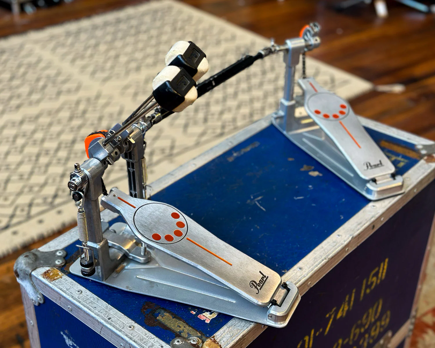 Pearl P-932L Demonator Double Lefty Drum Kick Pedal - Image 3