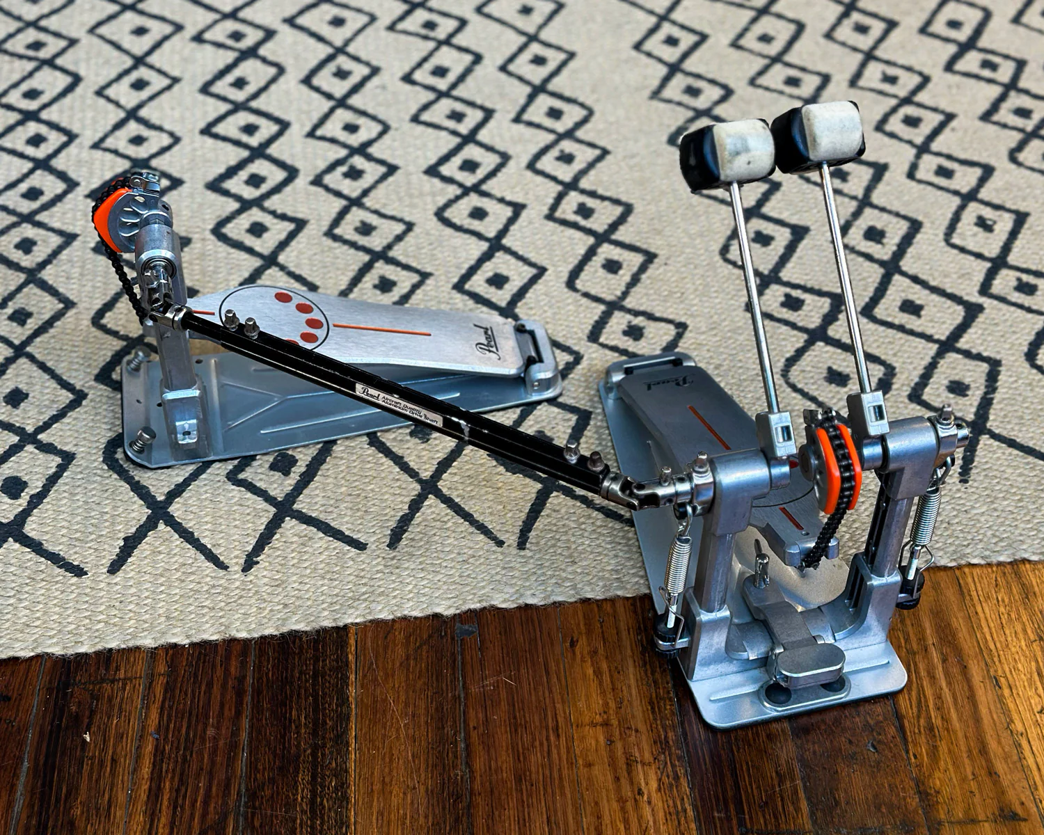 Pearl P-932L Demonator Double Lefty Drum Kick Pedal - Image 5
