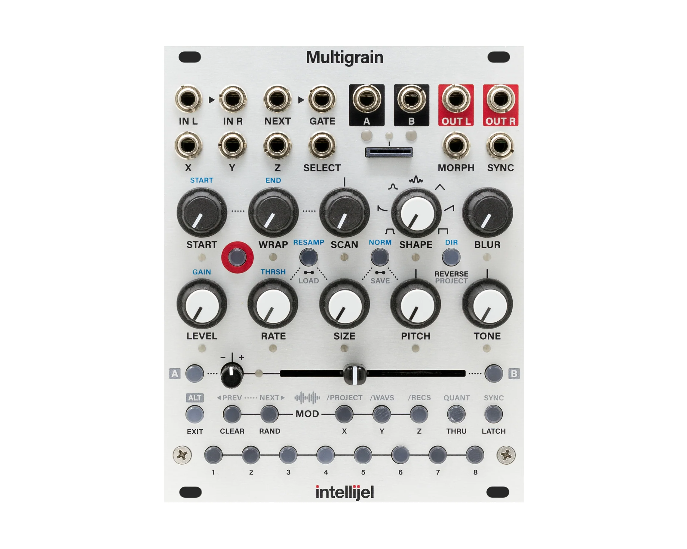 Intellijel Multigrain Stereo Morphing Granular Sampler