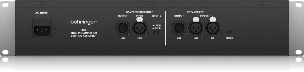 Behringer 676 Classic Vacum Tube Pre Amplifier - Image 2