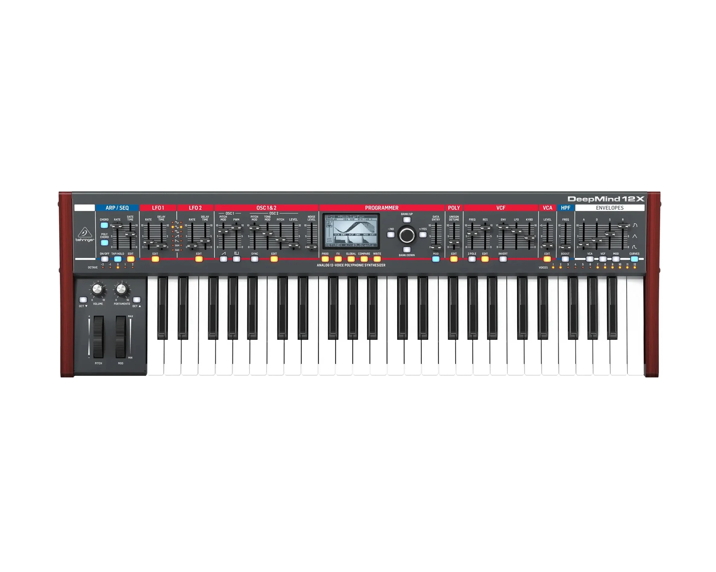 Behringer DEEPMIND 12X True Analog 12-Voice Polyphonic Synth