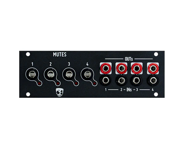 Befaco DivKid Mutes mk2 DiY Kit 3U with Alternate 1U Panel - Image 2