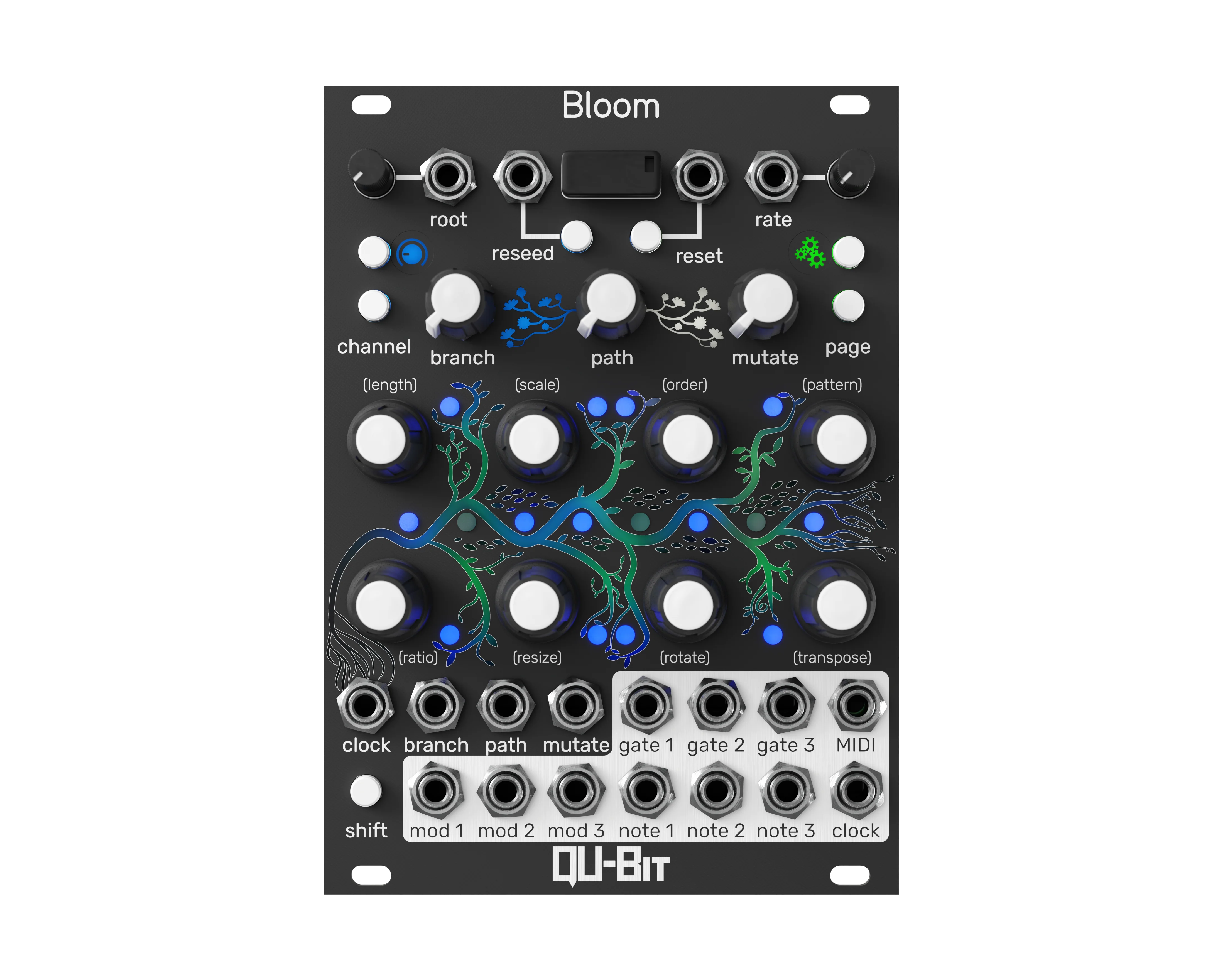 Qu-Bit Bloom v2 Fractal Sequencer
