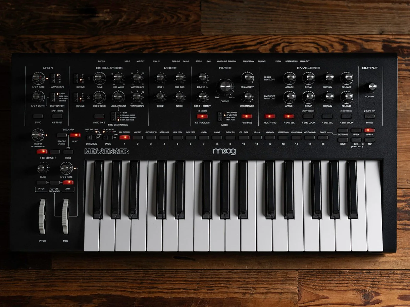 Moog Messenger Monophonic Analogue Synthesizer - Image 8