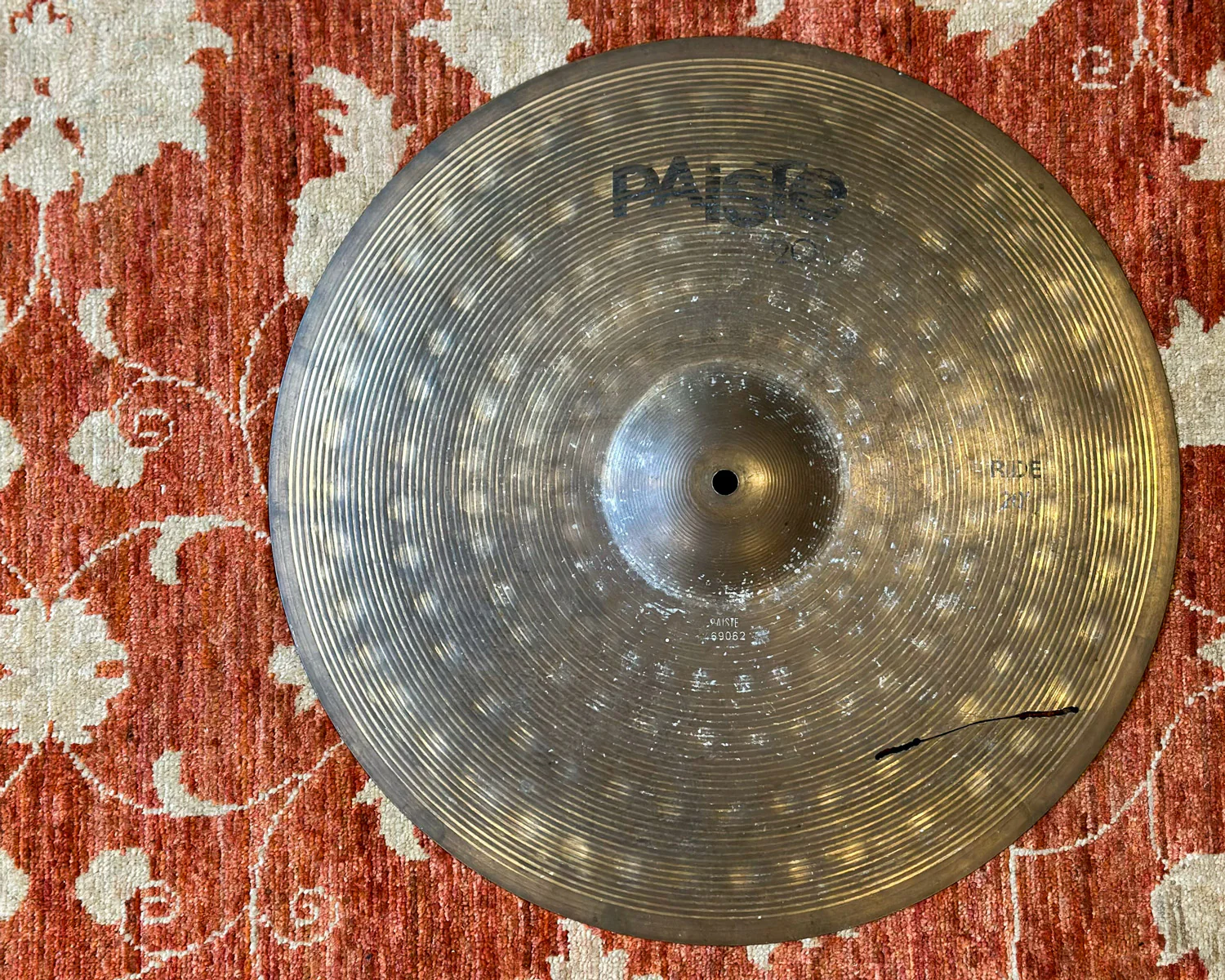 1980s Paiste 20" 200 Ride Cymbal - Made in West Germany - Image 2