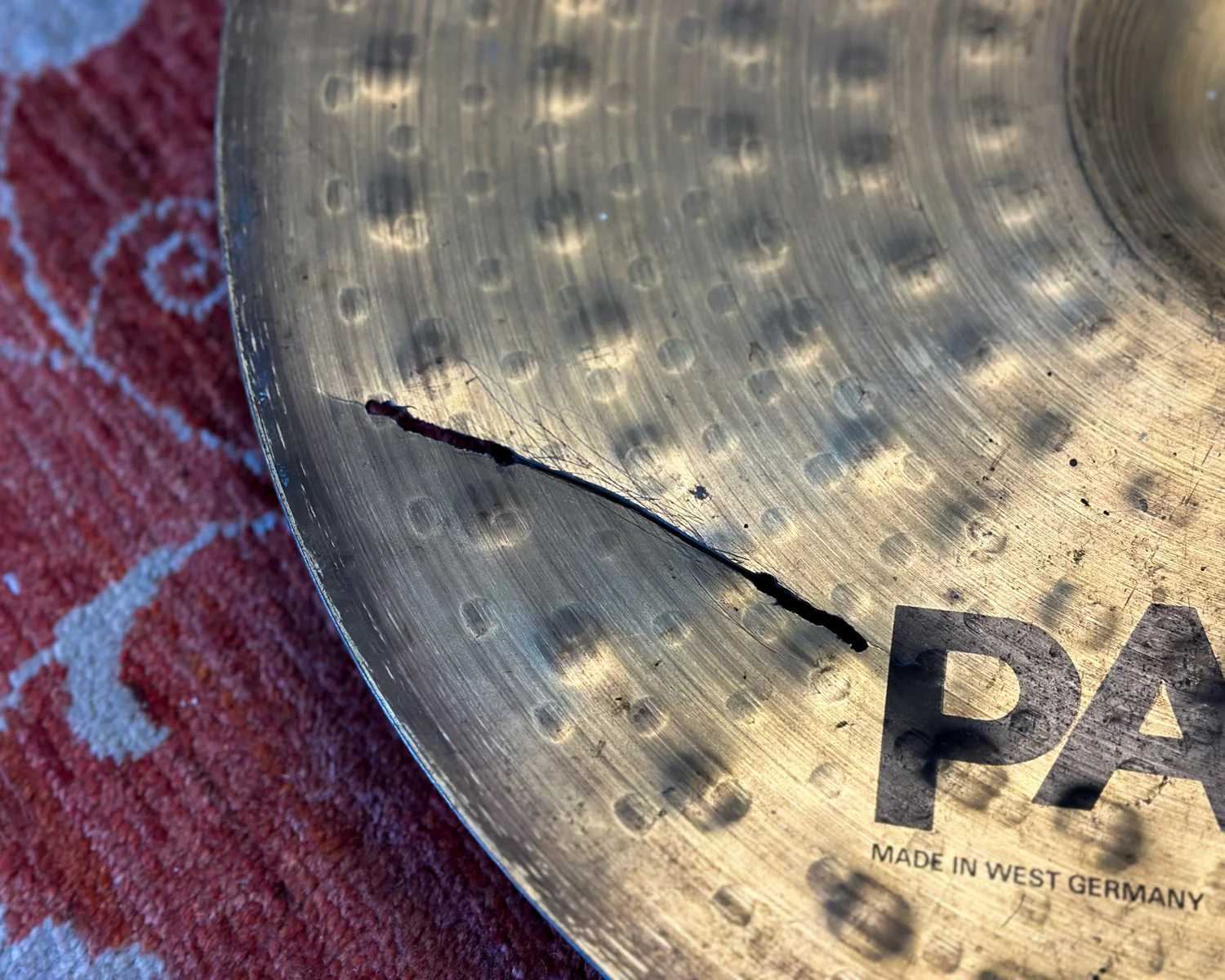 1980s Paiste 20" 200 Ride Cymbal - Made in West Germany - Image 4