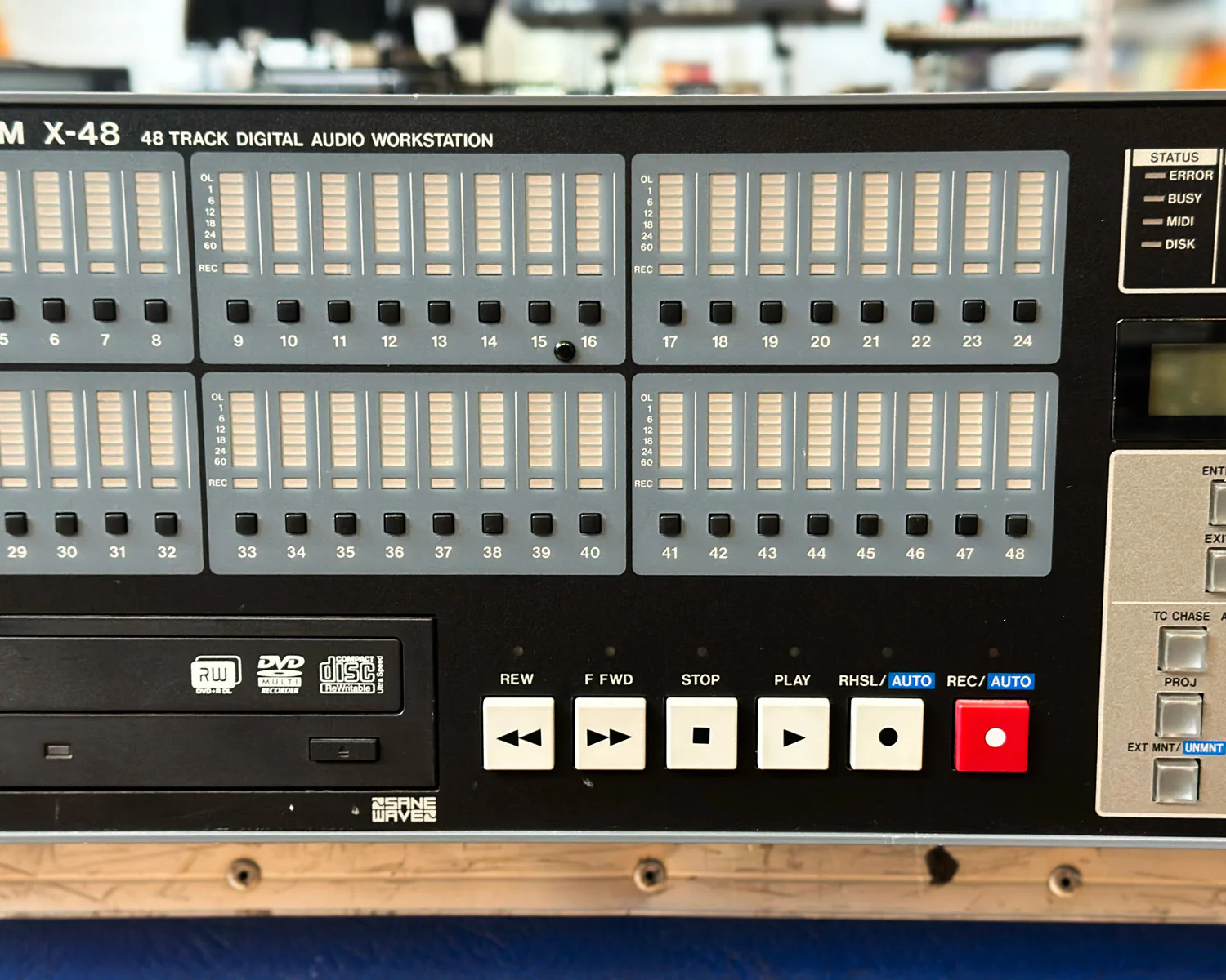 Tascam X-48 48-Track Hard Disk Workstation - Image 3