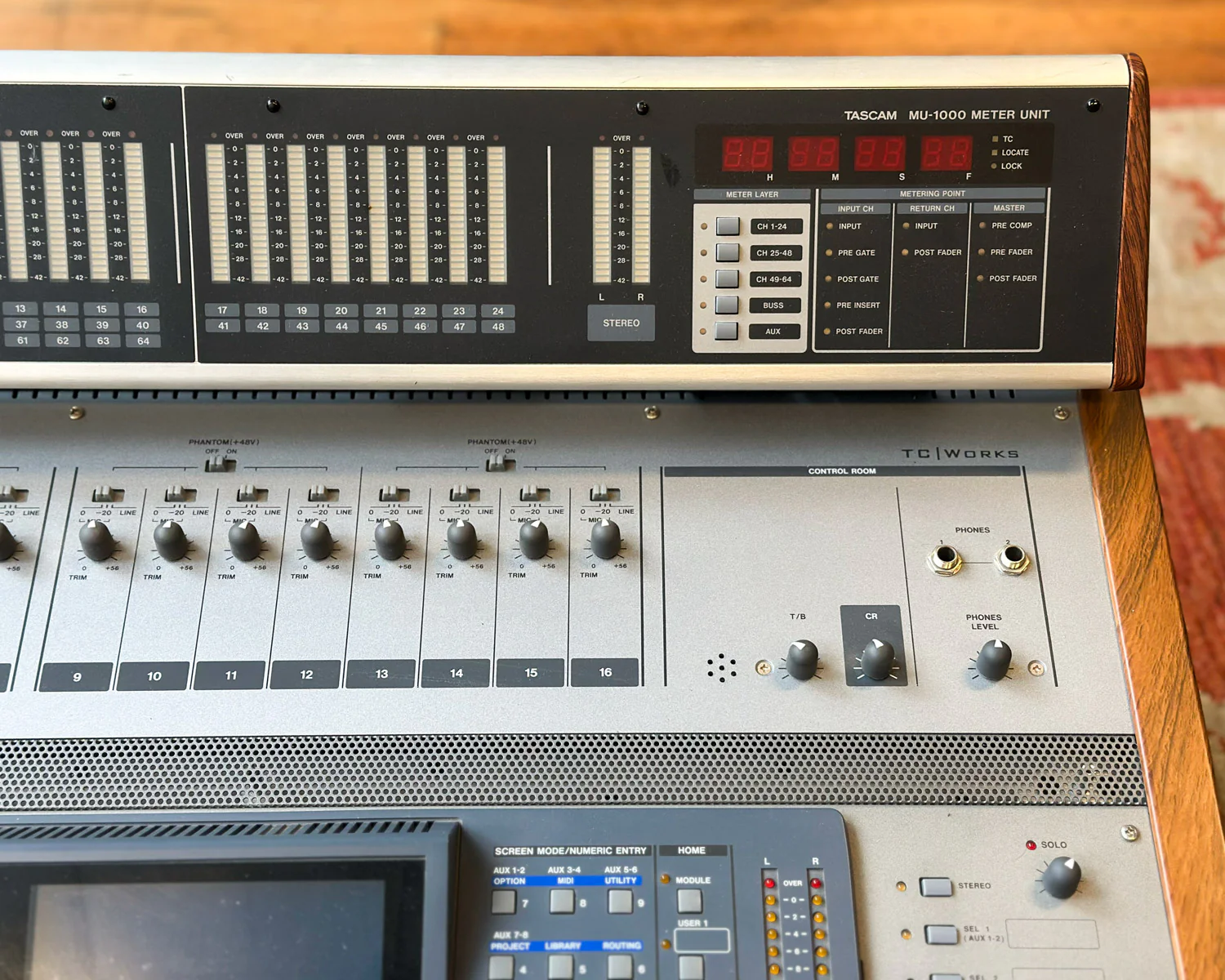 Tascam DM-3200 Digital Mixing Console w/MU-1000 Meter Bridge - Image 5