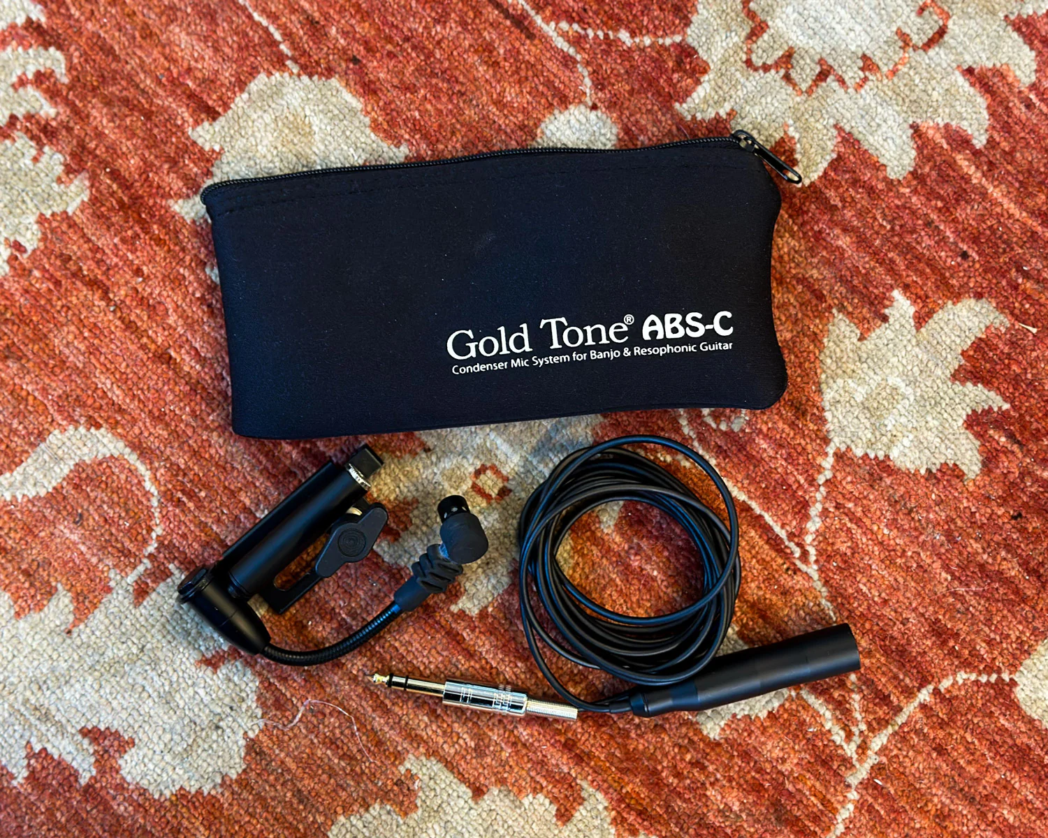 Gold Tone ABS-C Condenser Mic System for Banjo & Resophonic Guitar