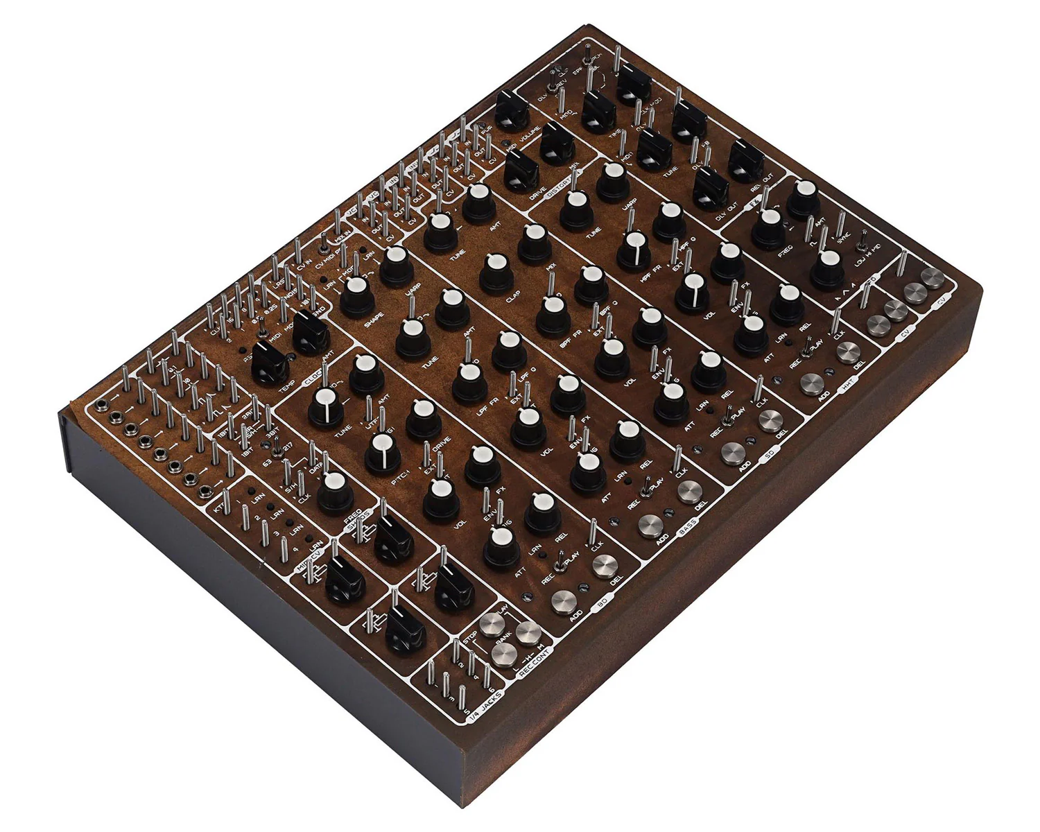 Soma Laboratory Pulsar-23 Screw Semi-Modular Drum Machine - Rusty