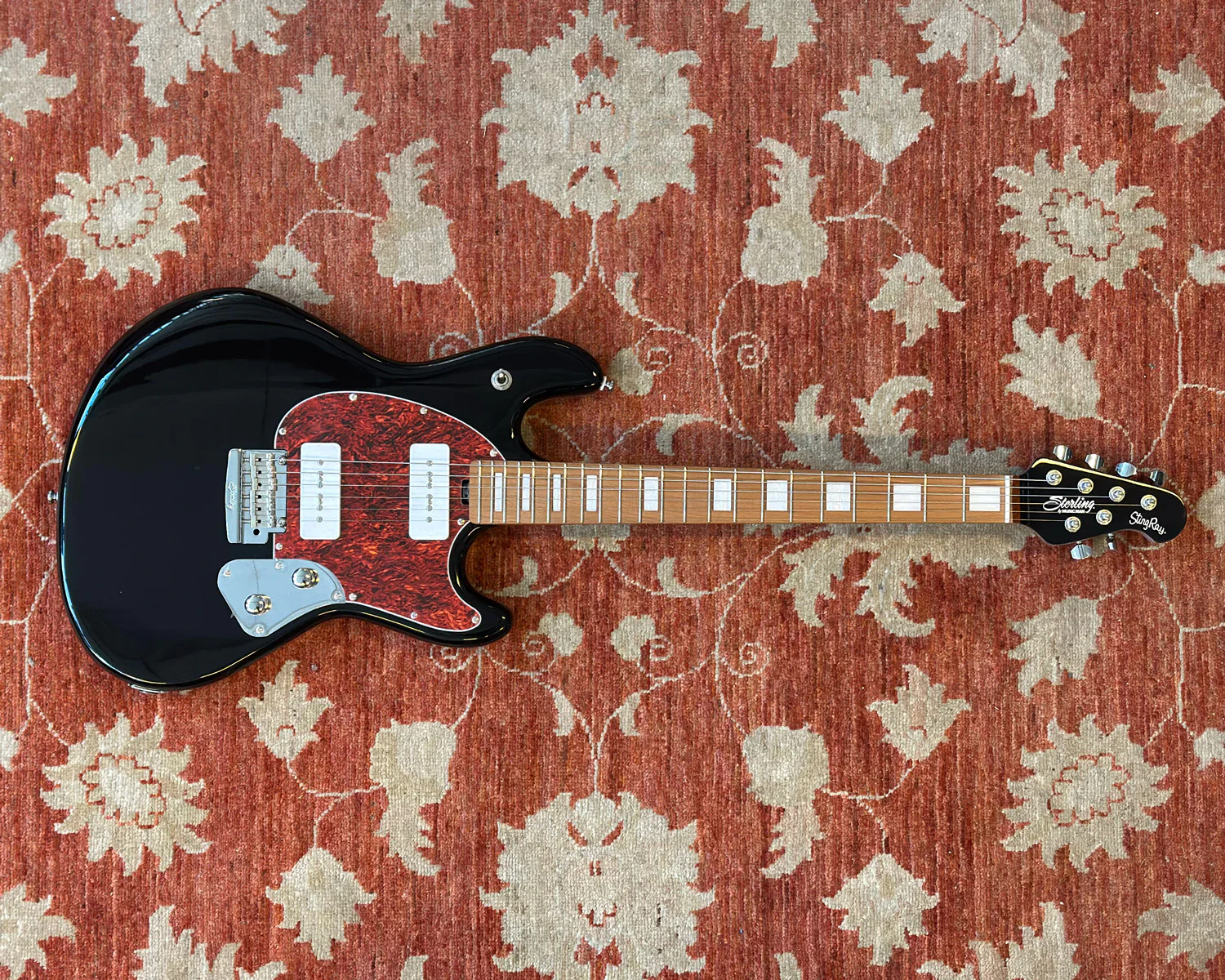 Sterling by Music Man Stingray SR50 Plus - Black - Image 4