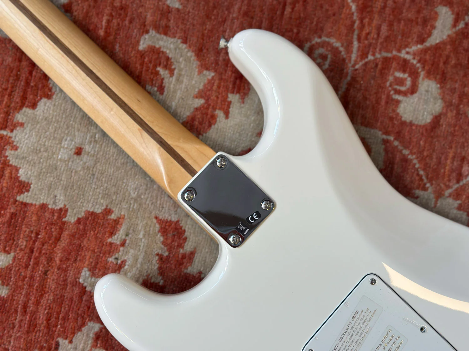 2012 Fender Standard Stratocaster - Arctic White - Image 8