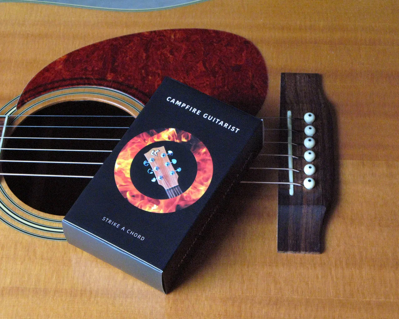 Campfire Guitarist Guitar Deck - Image 2