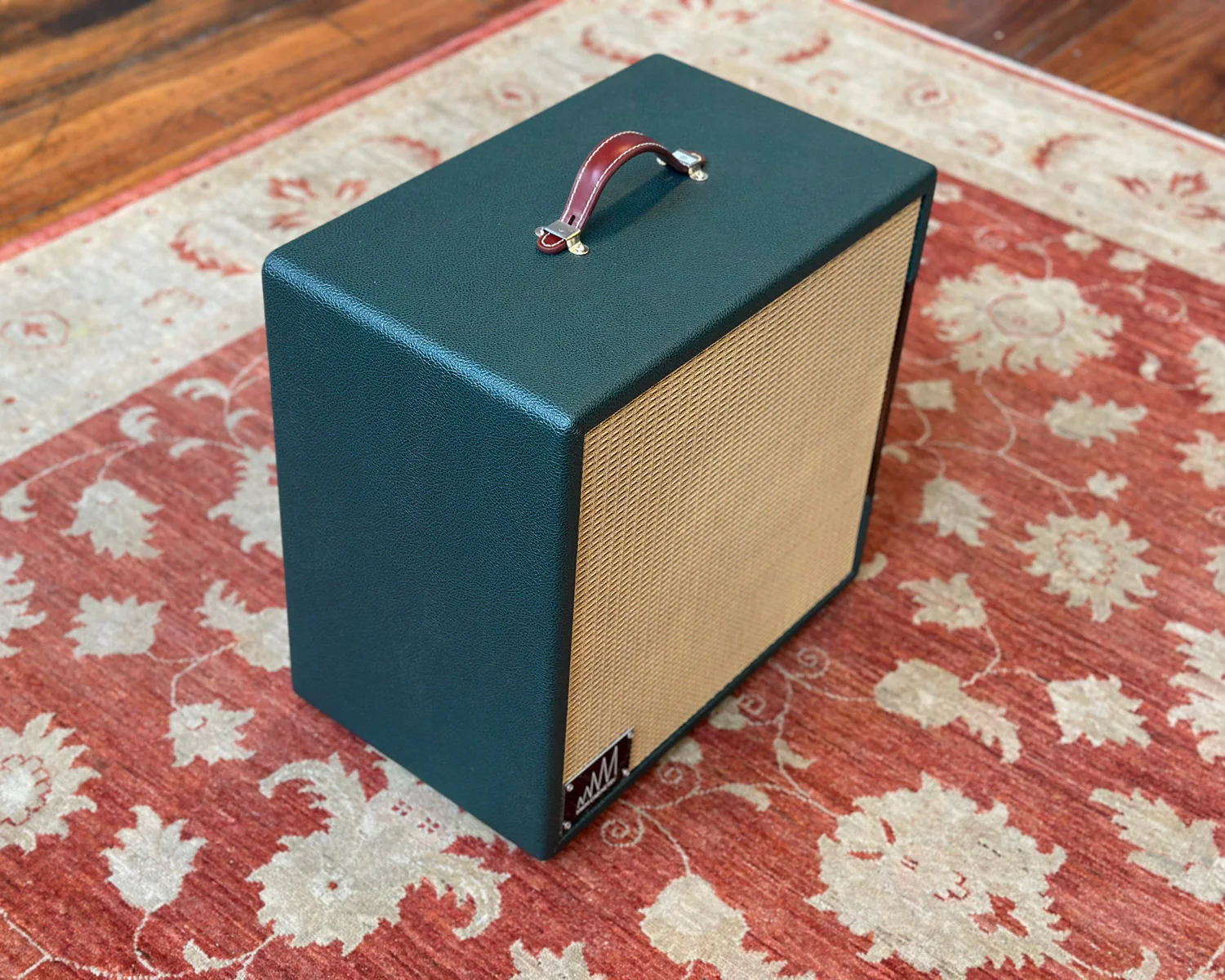 MWM Cabinetry Custom Order Mini Cab 1x12 - Forest Pine Green - Loaded with NOS Plessey C12P - Image 3
