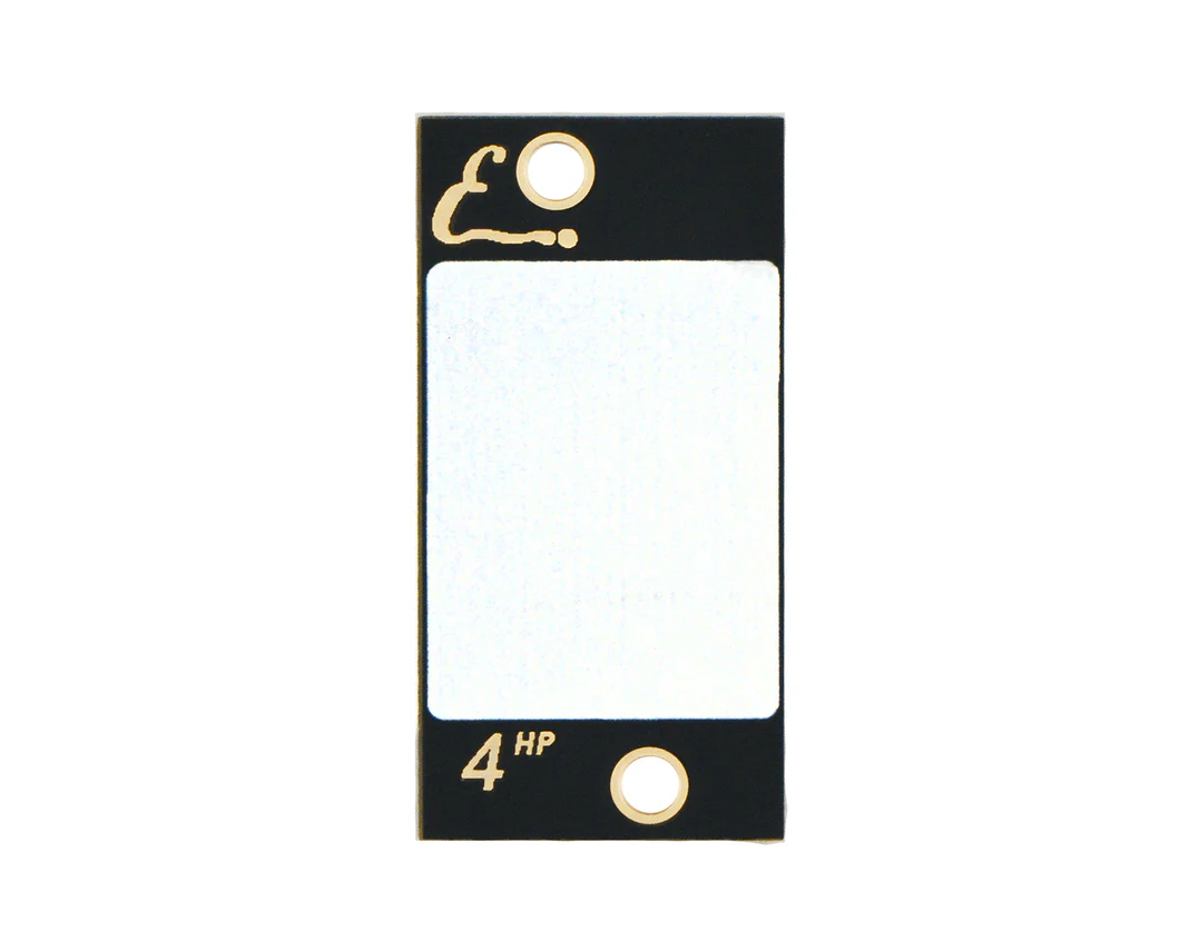 Endorphin.es 4HP 1U Blind Panel