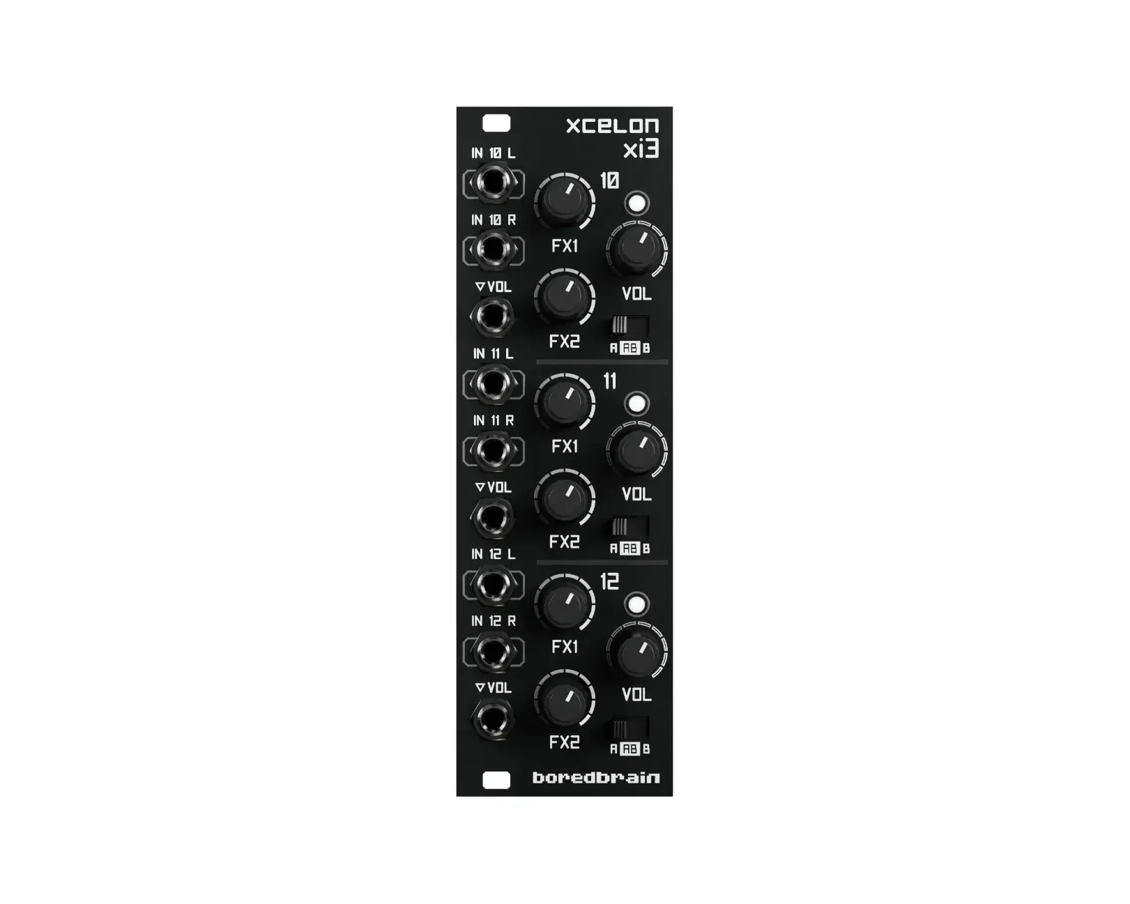 BoredBrain Xcelon Xi3 3 Channel Stereo Input Expander