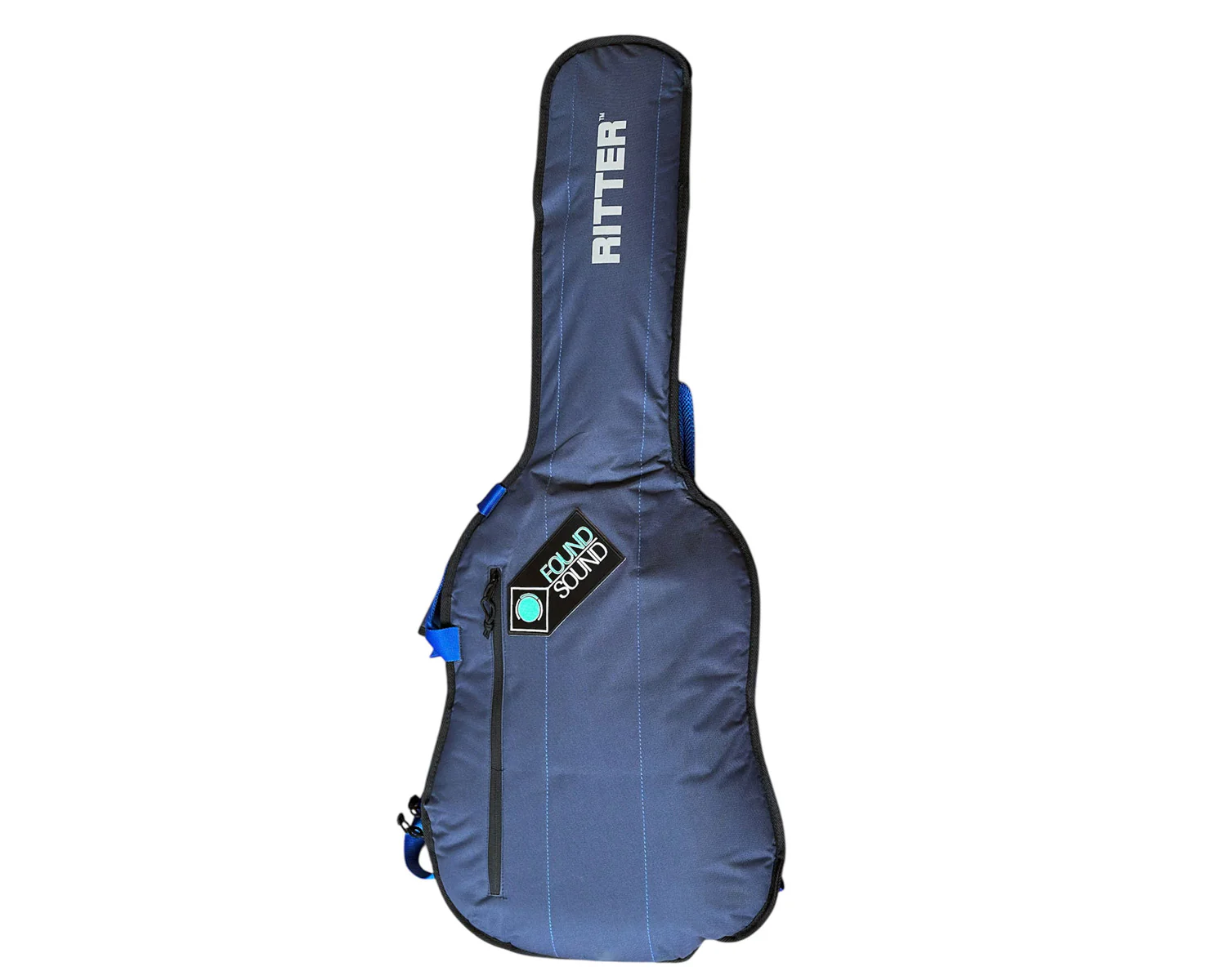 Ritter Atlantic Blue Found Sound Electric Guitar Gig Bag - Image 3