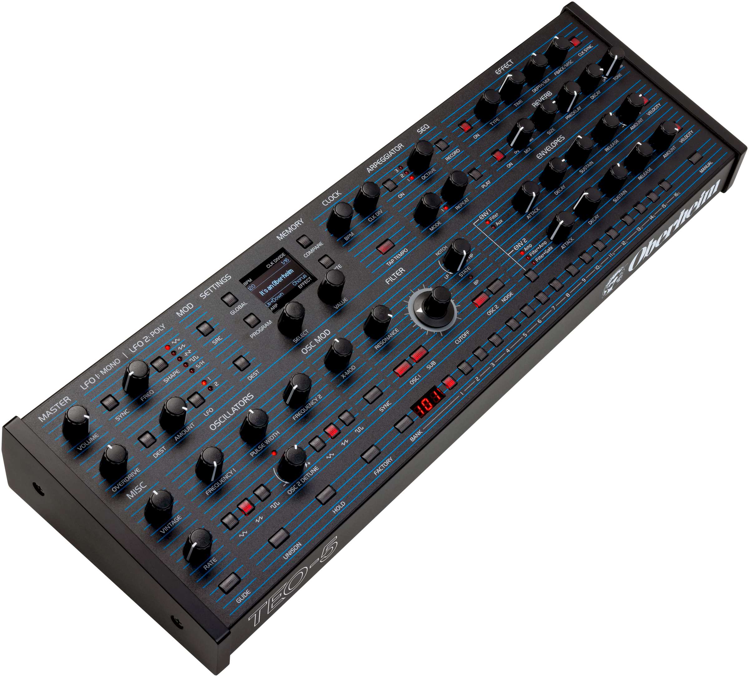 Oberheim TEO-5 5-Voice Desktop Synthesizer Module - Image 2