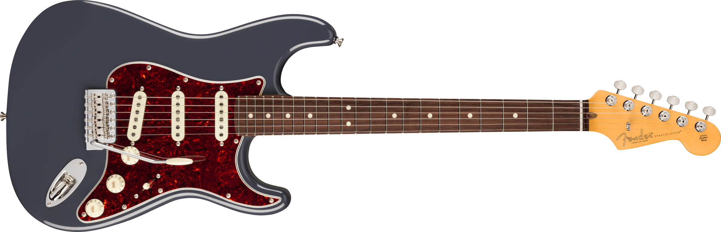 Fender American Professional Classic Stratocaster - Faded Black - Image 4