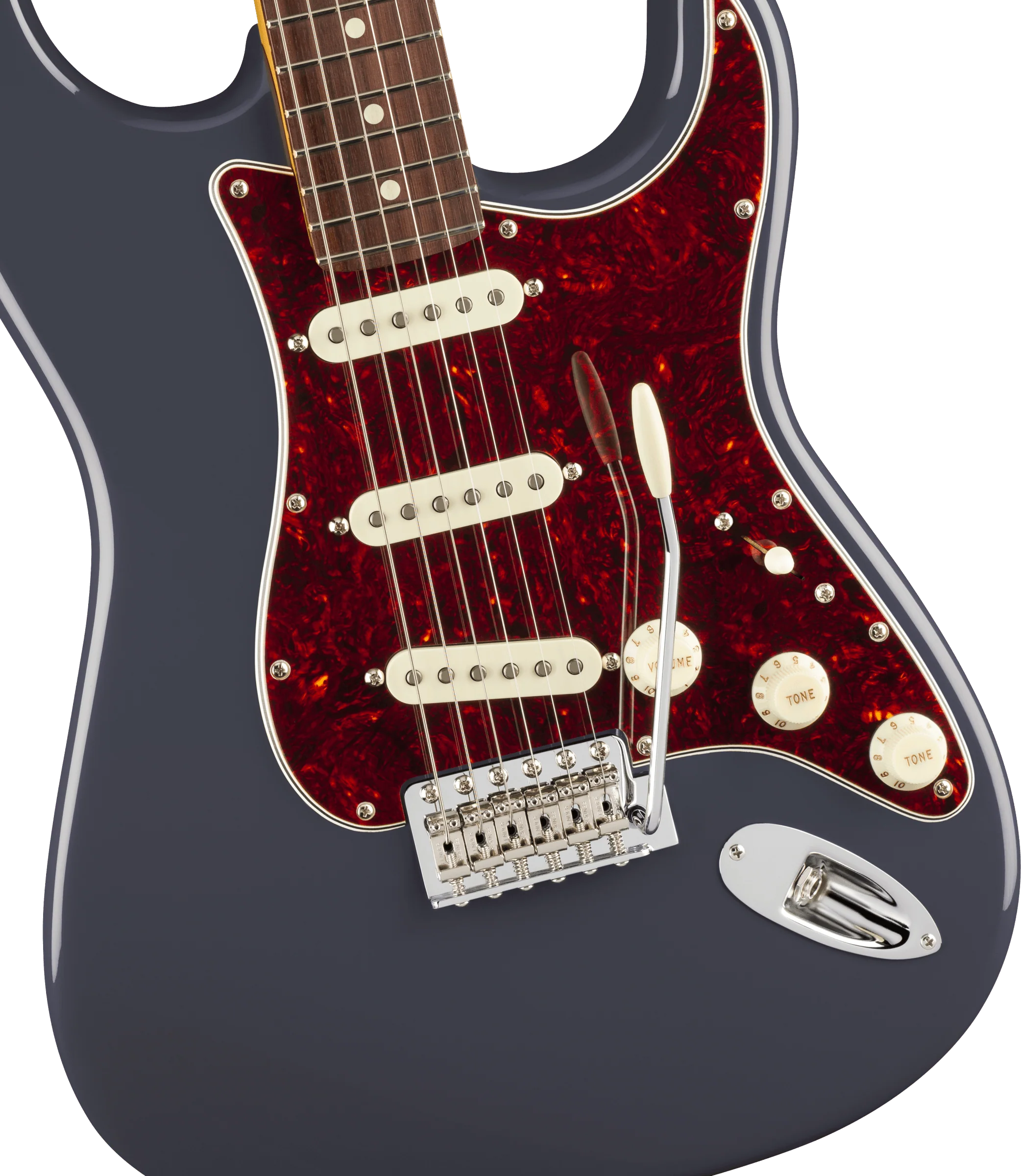 Fender American Professional Classic Stratocaster - Faded Black - Image 6