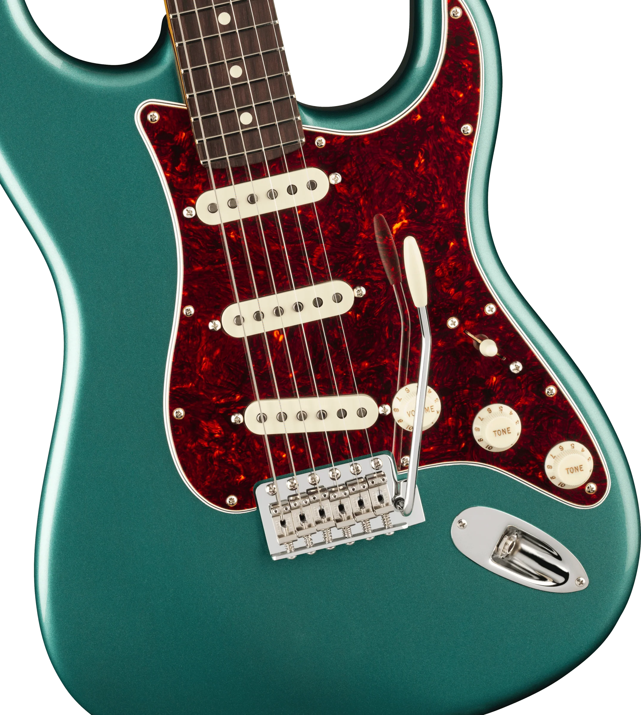 Fender American Professional Classic Stratocaster - Sherwood Green Metallic - Image 6