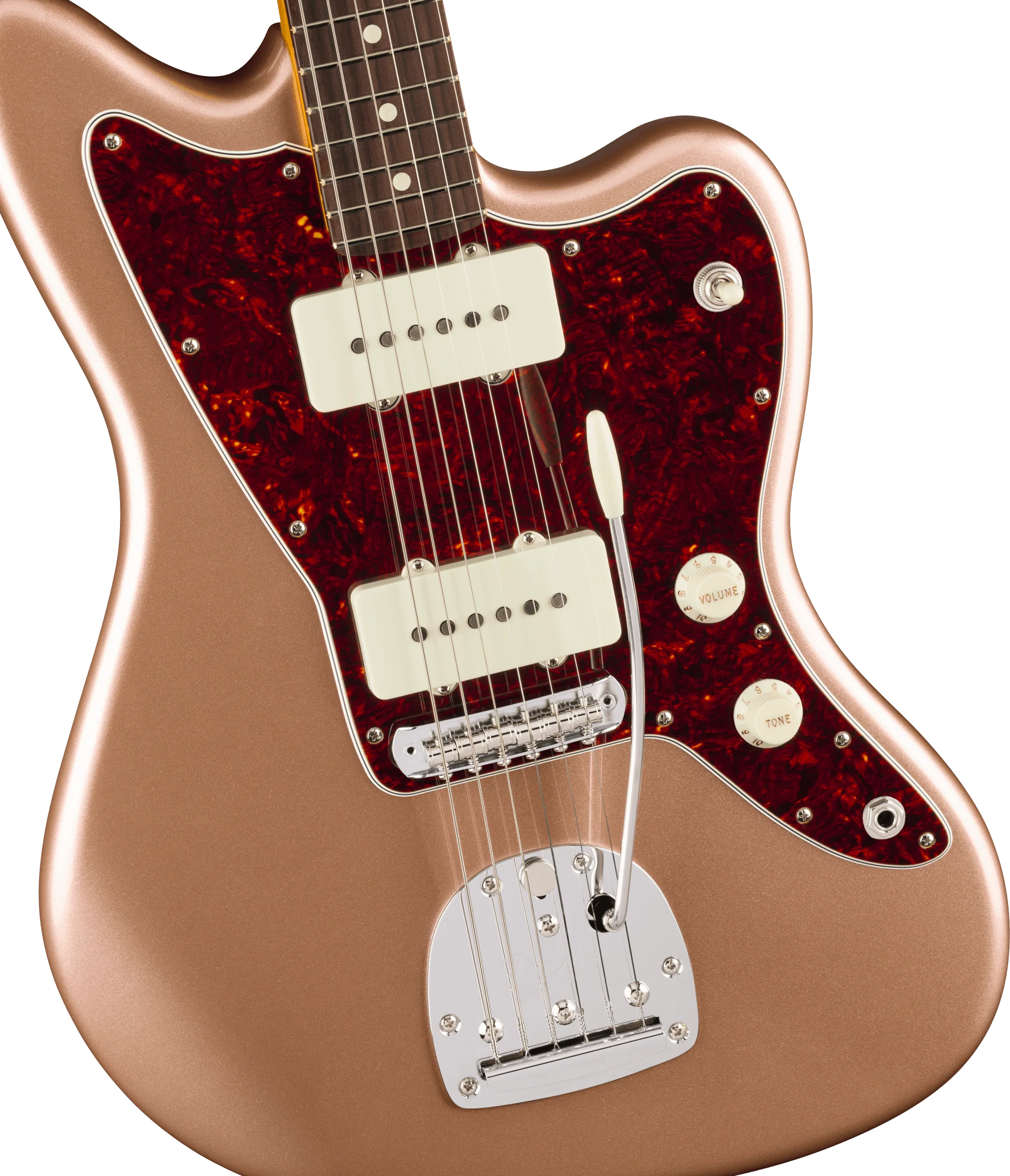 Fender American Professional Classic Jazzmaster - Firemist Gold - Image 6