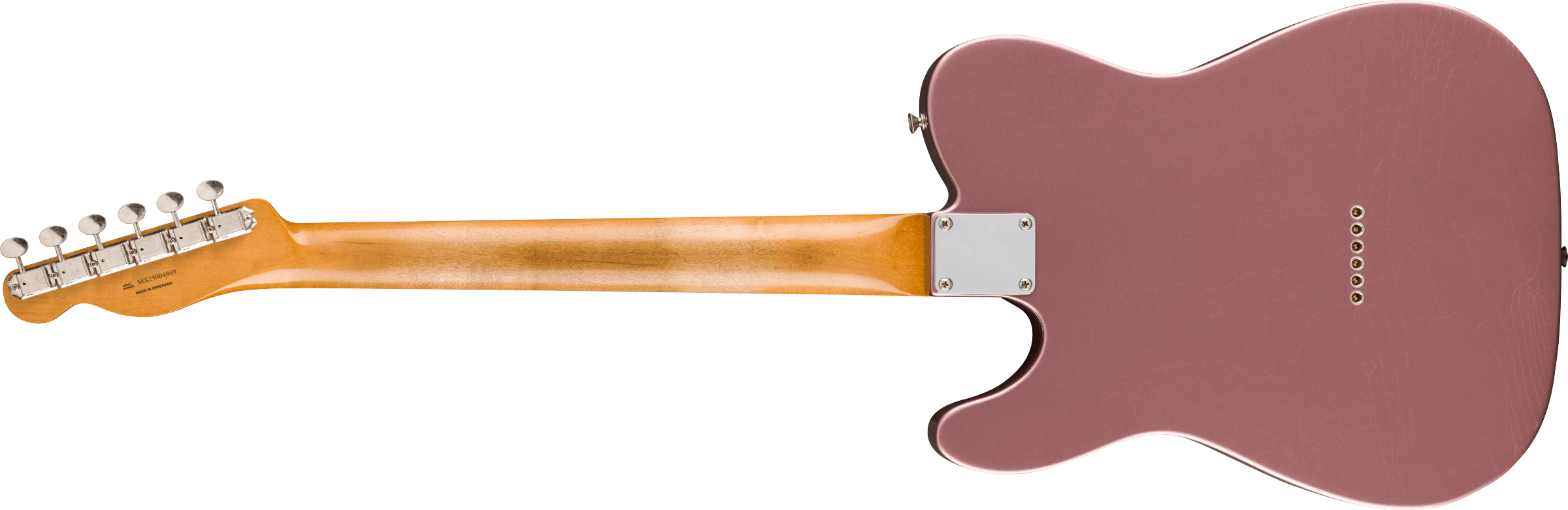 Fender Vintera II Road Worn '60s Telecaster - Burgundy Mist Metallic - Image 5