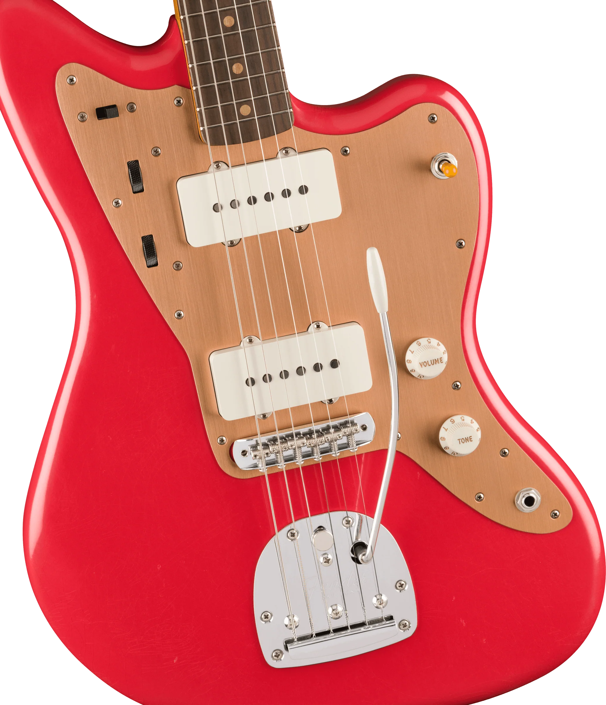 Fender Vintera II Road Worn '50s Jazzmaster - Fiesta Red - Image 6