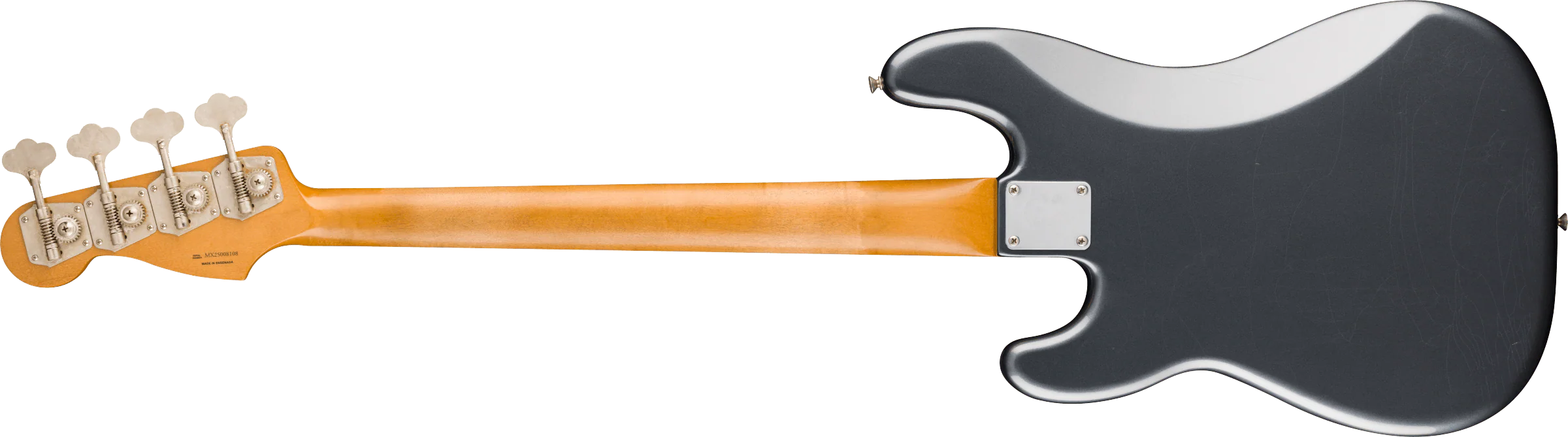 Fender Vintera II Road Worn '60s Precision Bass - Charcoal Frost Metallic - Image 5
