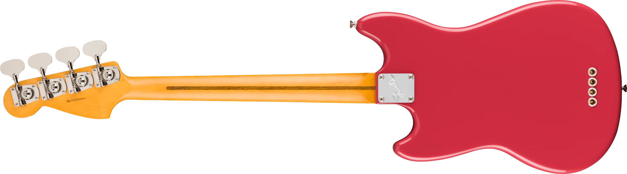 Fender American Professional Classic Mustang Bass - Faded Dakota Red - Image 5