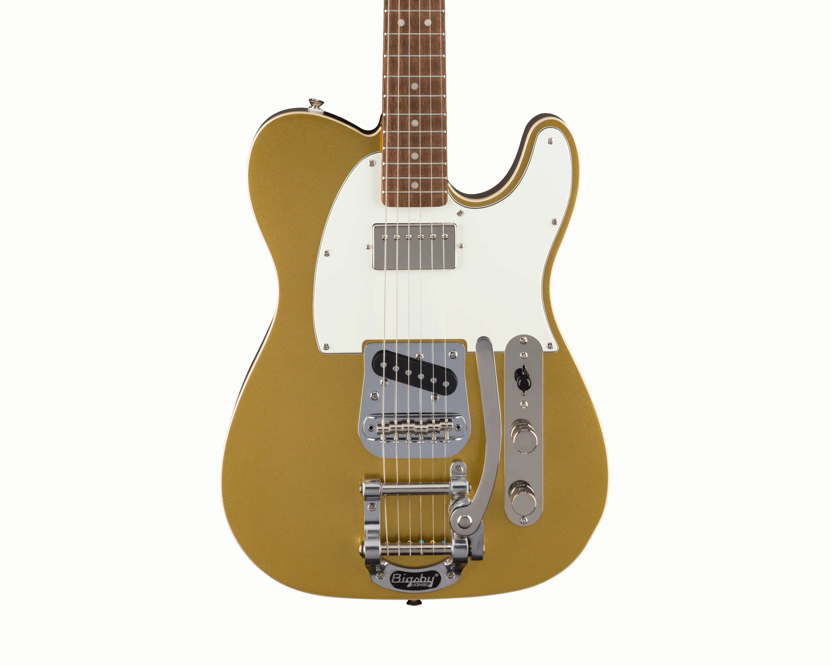 Fender Squier Classic Vibe Custom Telecaster SH with Bigsby - Aztec Gold