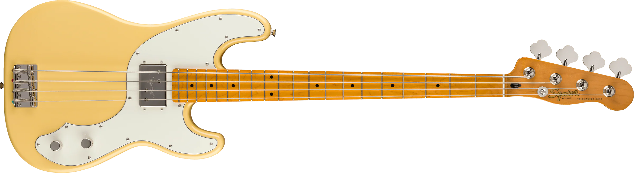 Fender Squier Classic Vibe Telecaster Bass - Vintage White - Image 4